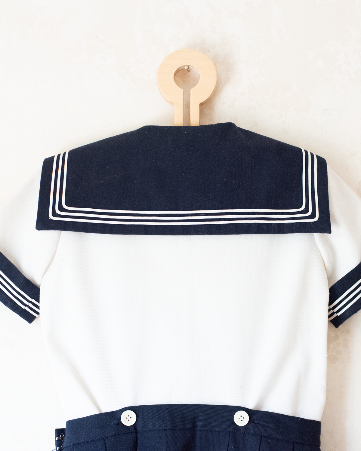 1950s Parisian sailor dress | 7-9 years