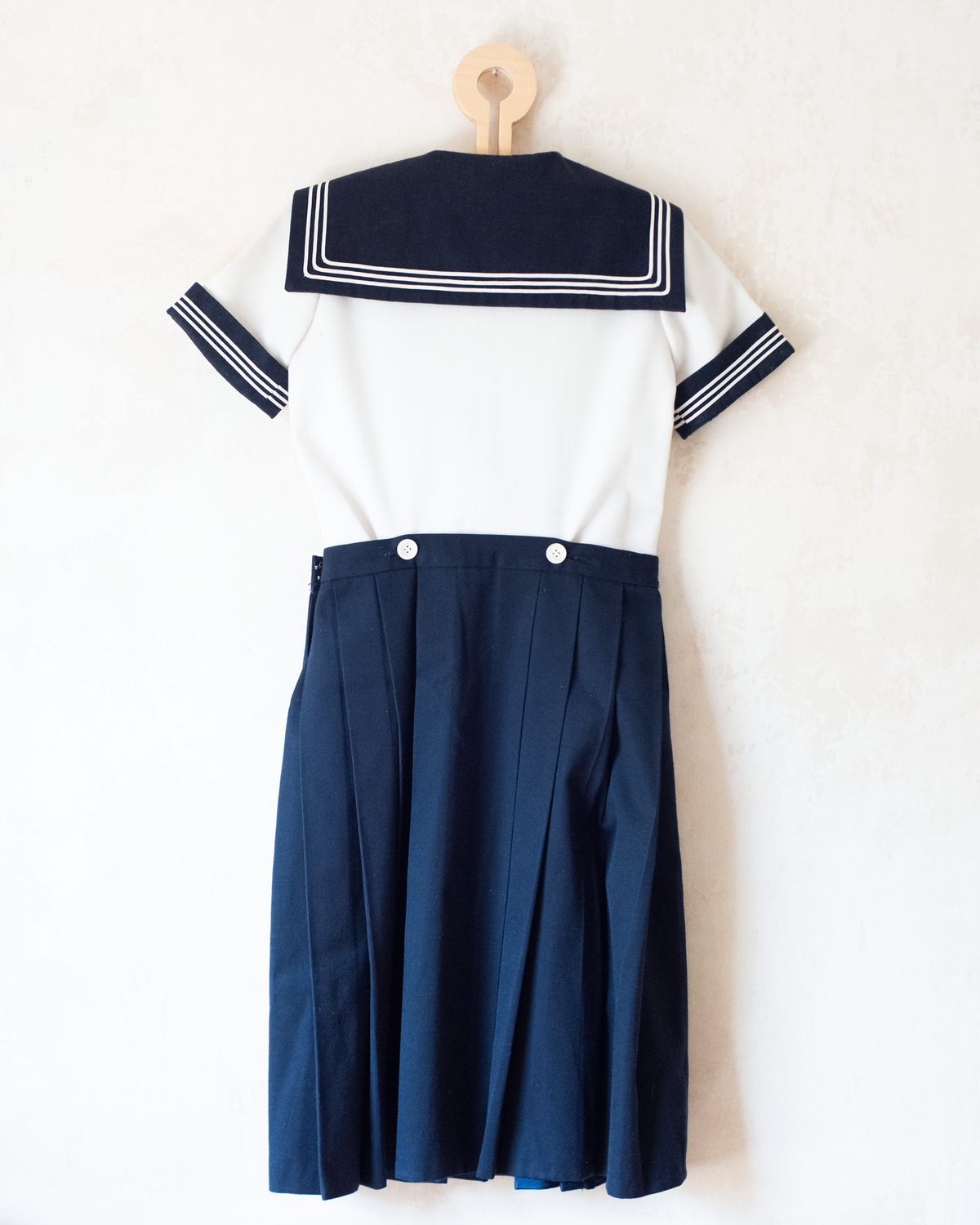 1950s Parisian sailor dress | 7-9 years