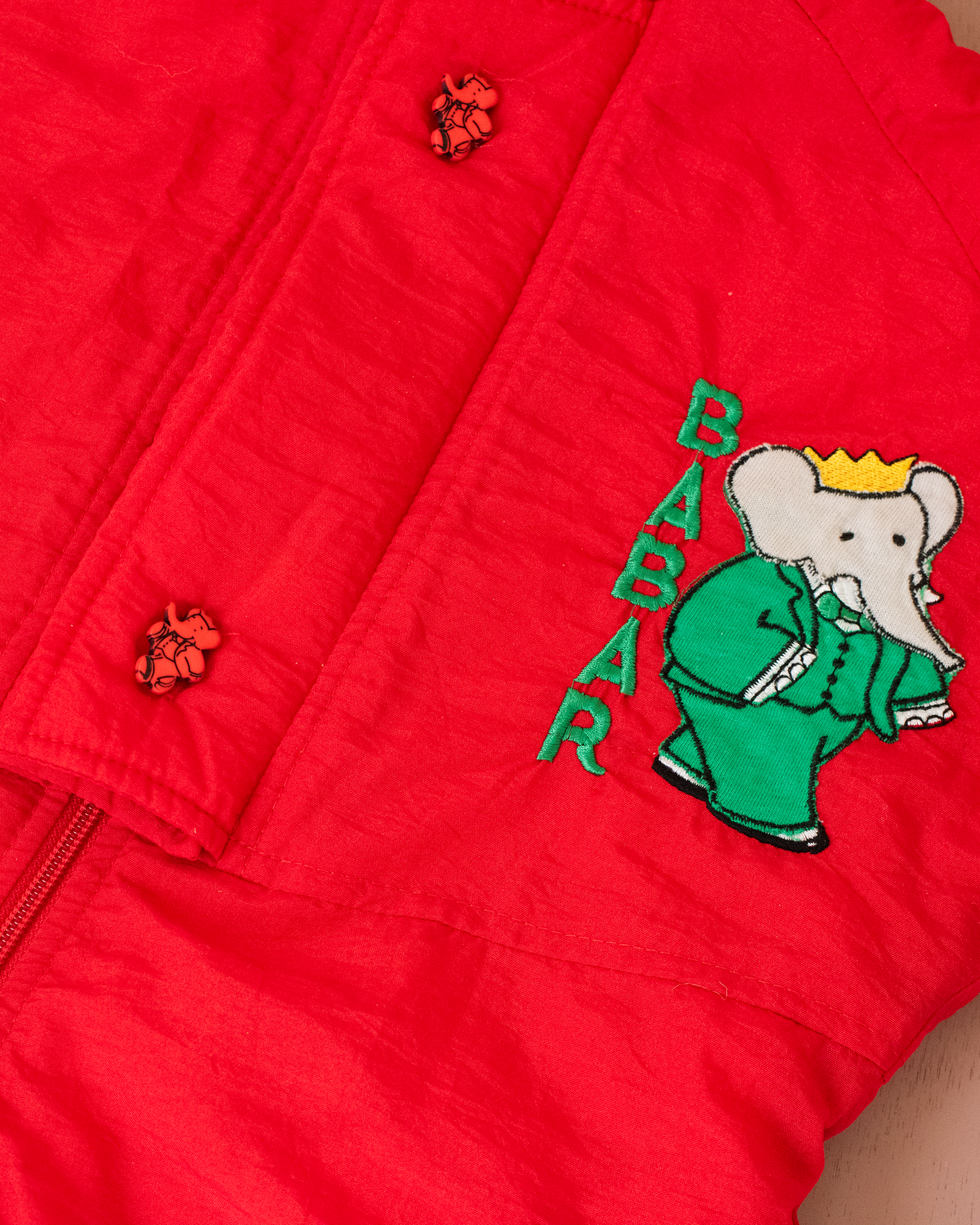 חרמונית אדומה עם המלך בבר | 6-9 חודשים