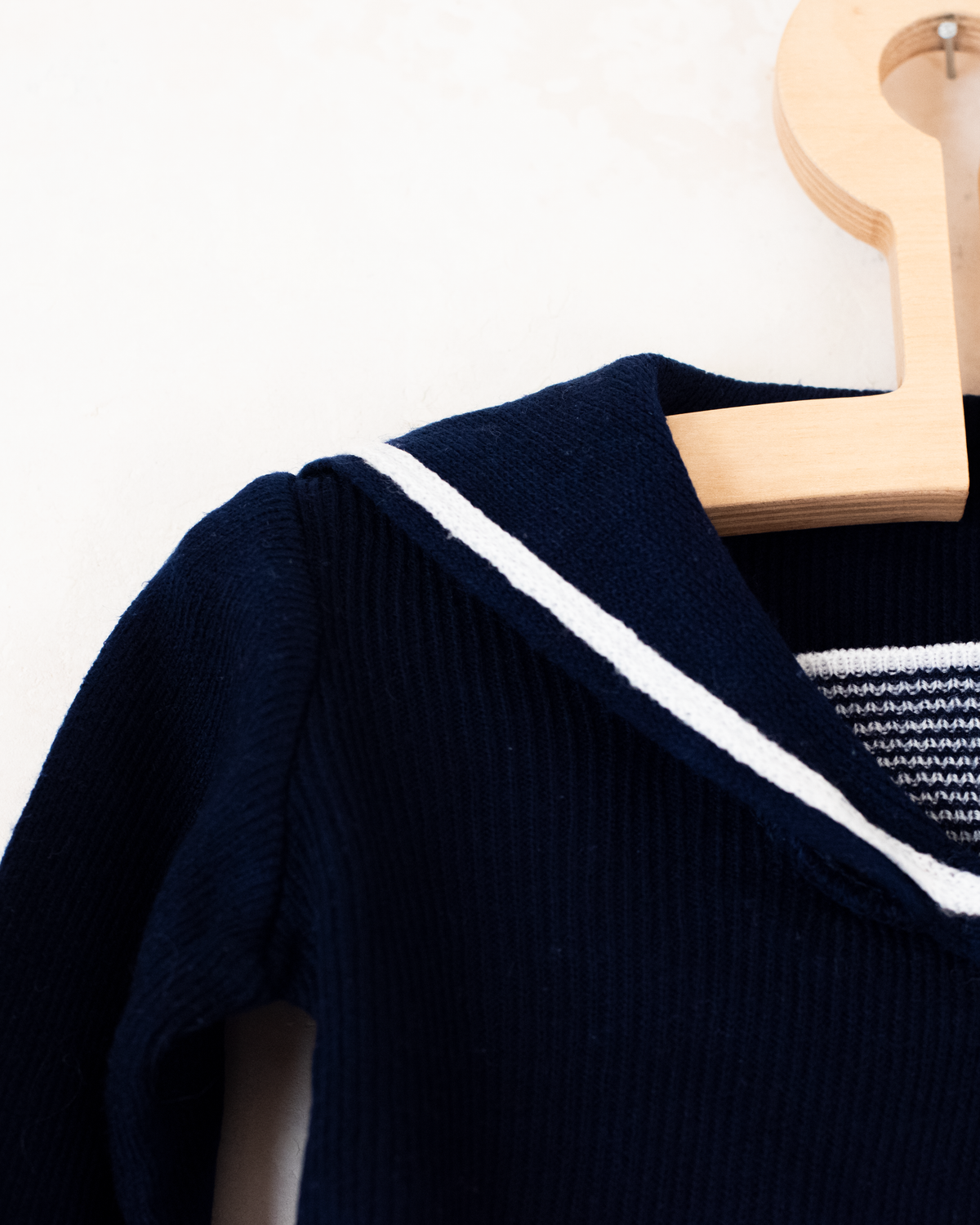 Sailor sweater with wide collar | 6-9 months