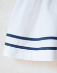 שמלת ימאים בלבן וכחול | 5-6 שנים