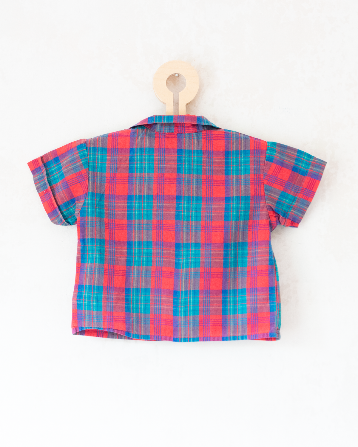 Plaid button-down shirt in perfect colors | 9-12 months