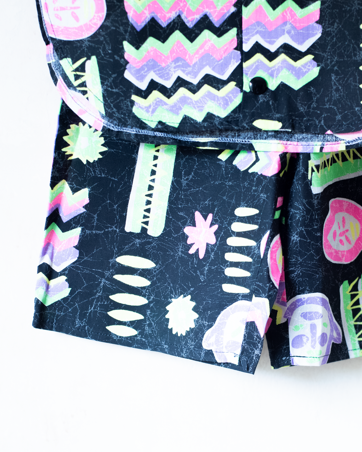 Gorgeous colorful set | French dead stock from the 80s | 10-11 years