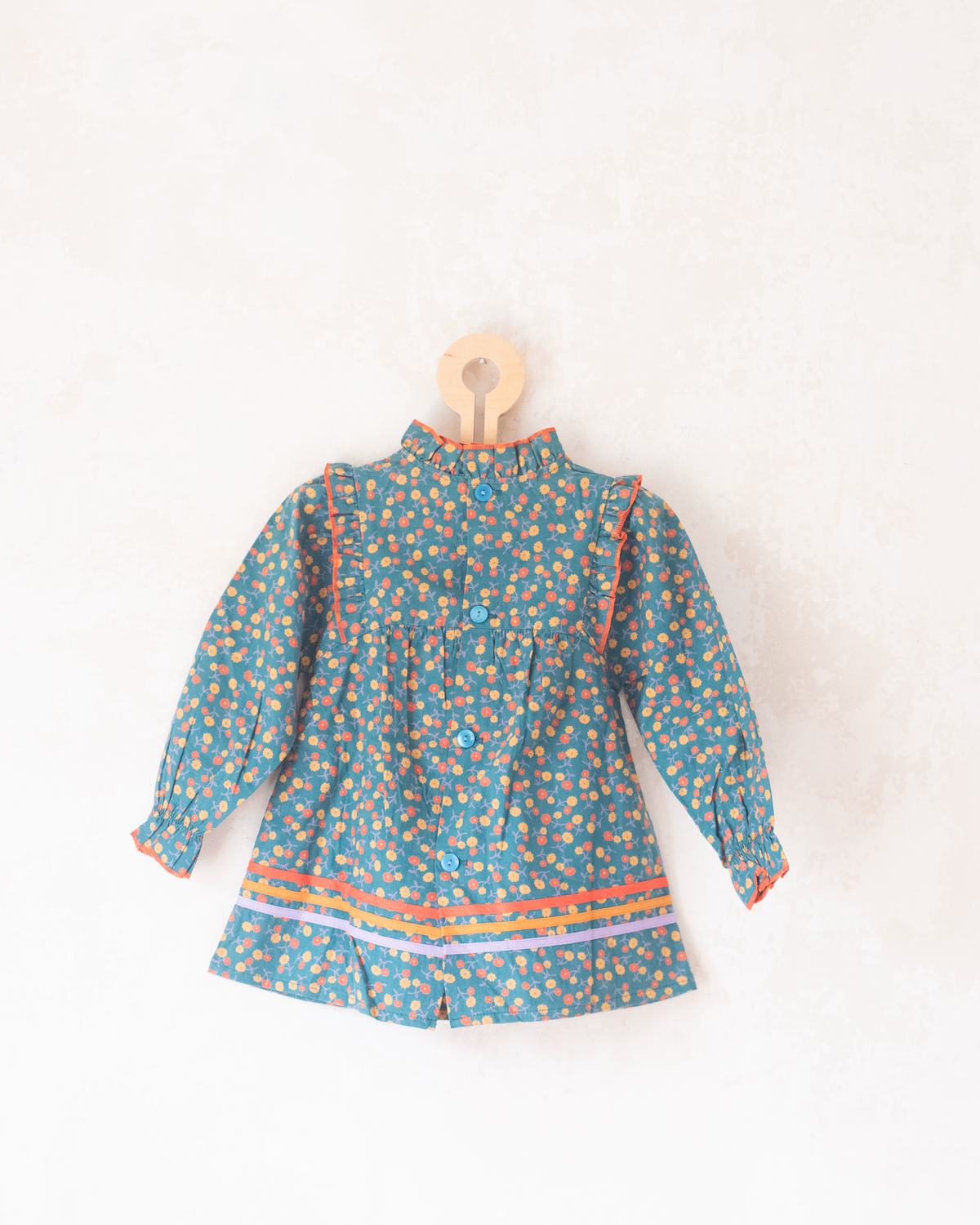 Green floral tunic | 2-3 years