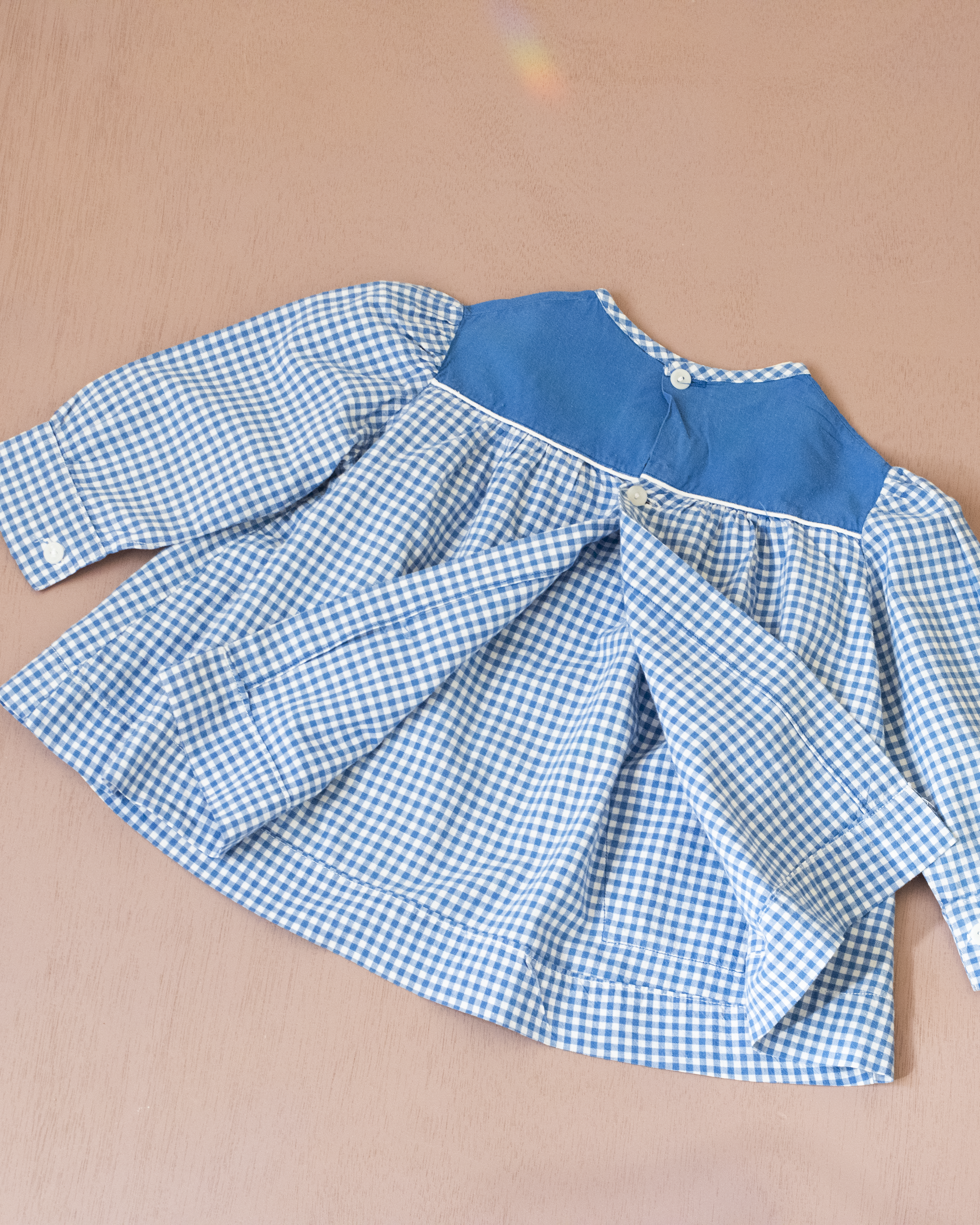 חולצה משובצת מהסיקסטיז עם פינגוונים גולשים סקי | 2-3 שנים