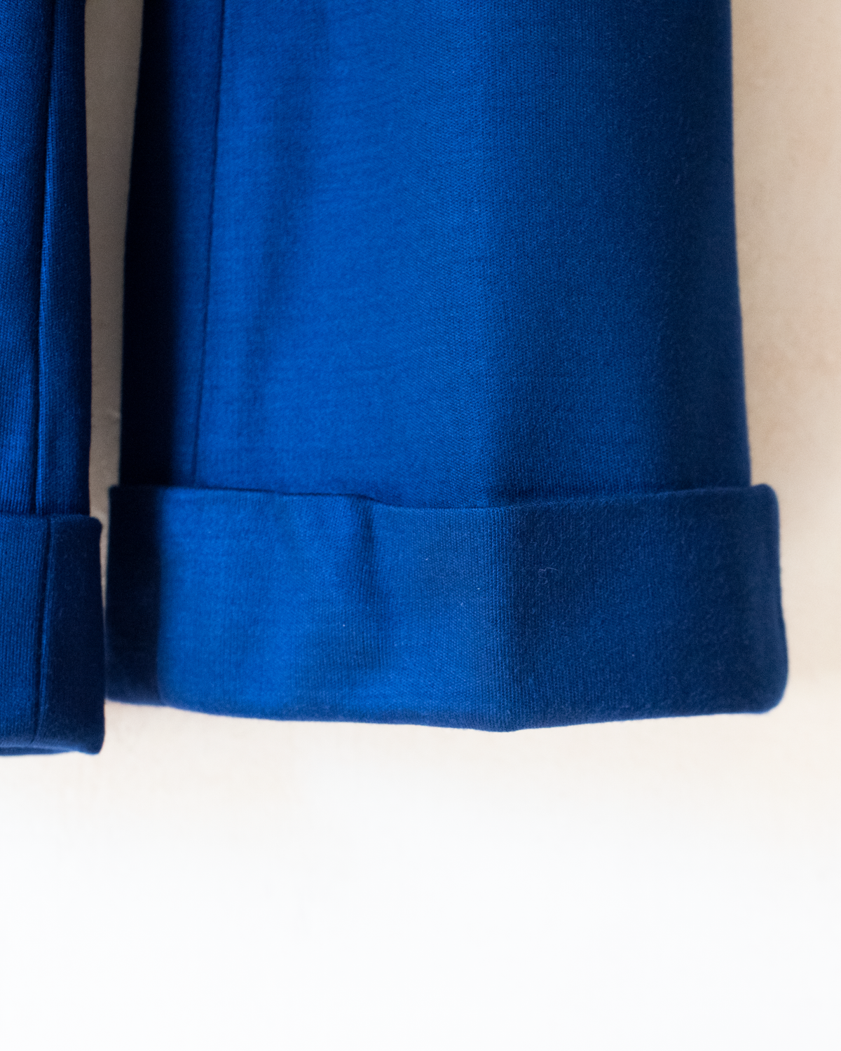 Blue pants with embroidered anchor | Italian deadstock | 8-9 years
