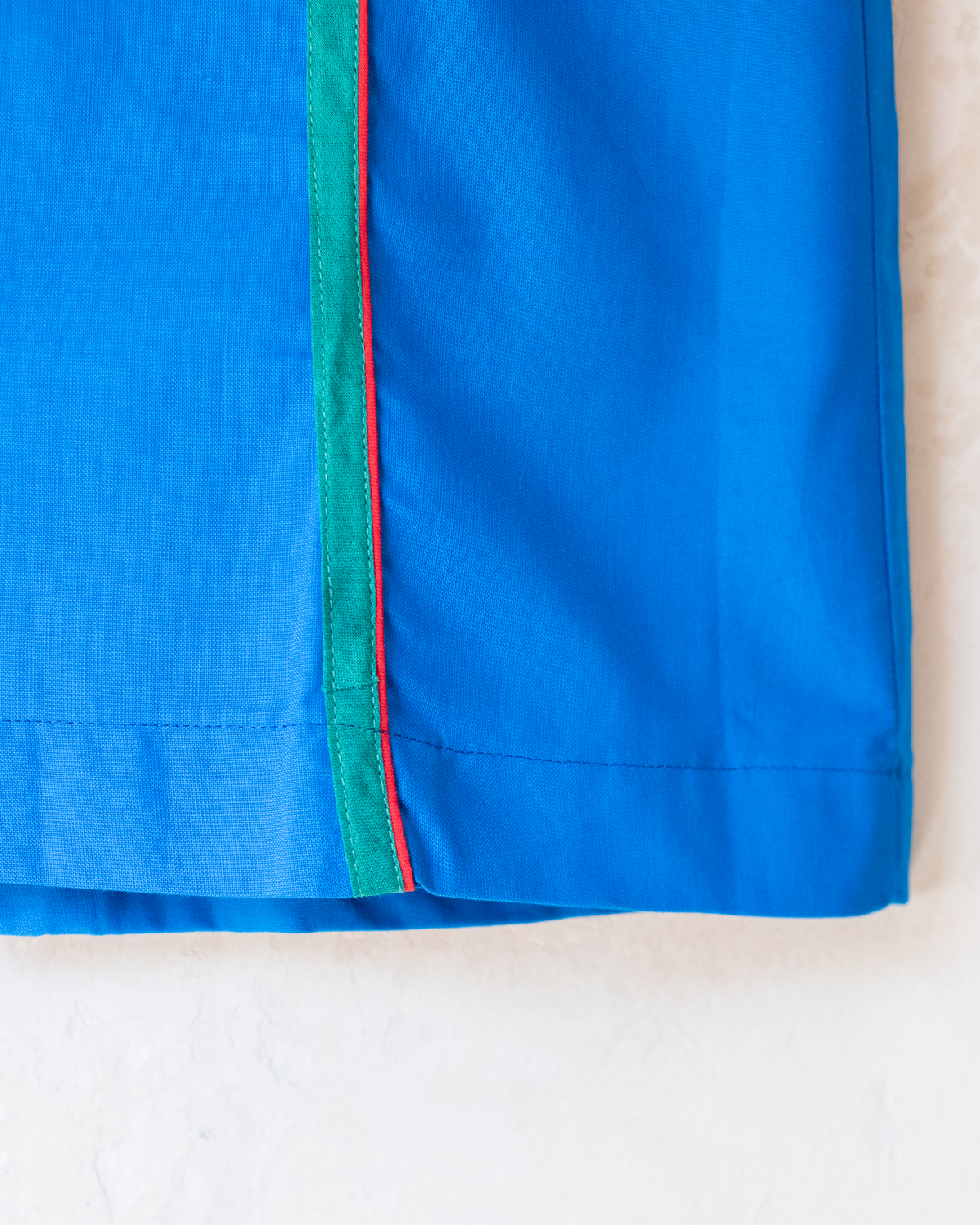 French blue dress with ship's rudder | 5-6 years