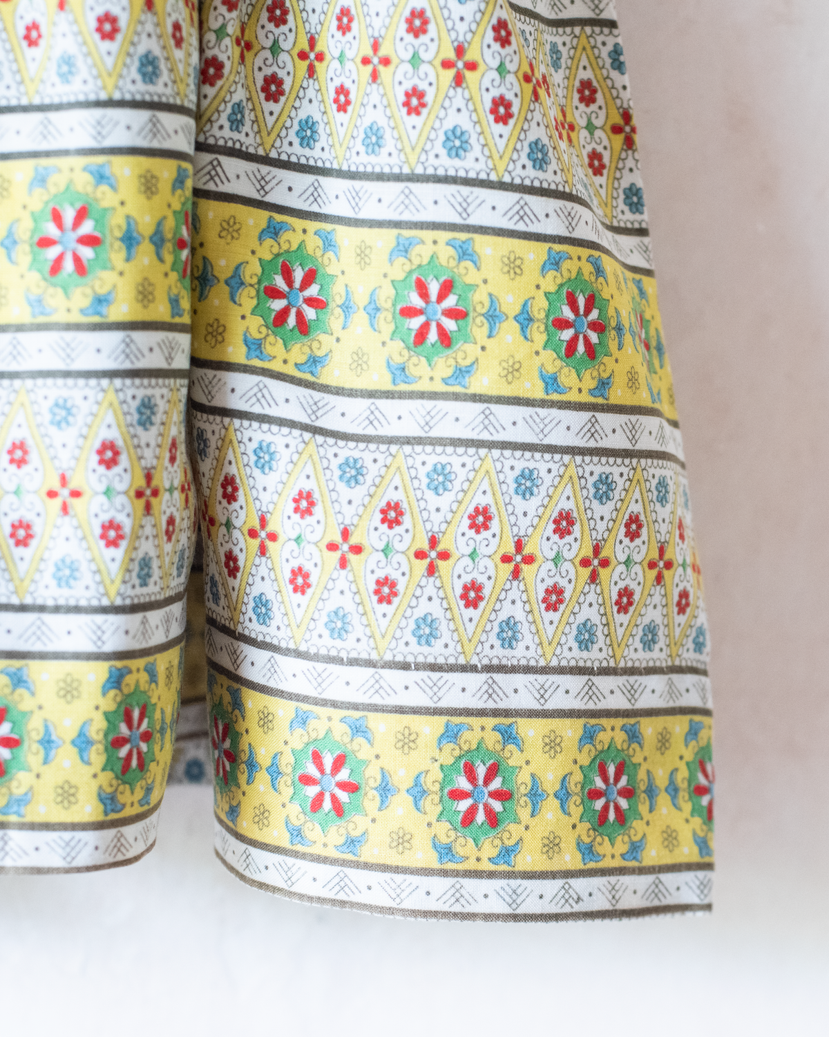 French floral skirt with sequins | 4-5 years
