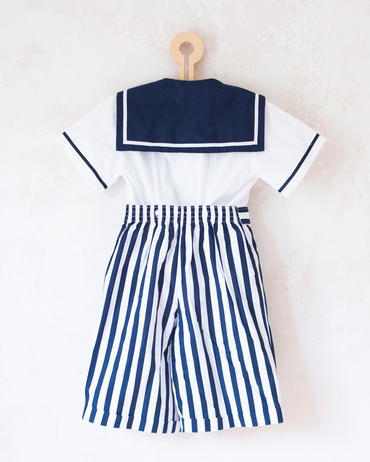 Sailor suit in blue and white | 7-8 years
