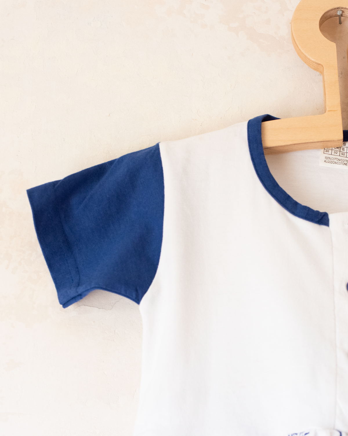 White dress with sea prints | 18-24 months