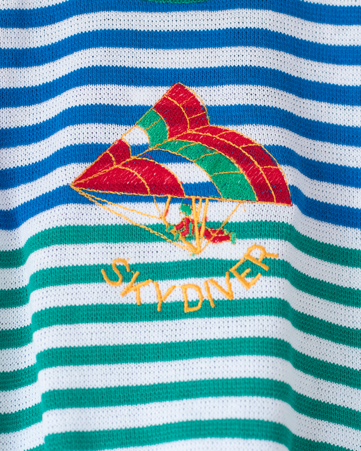 Striped shirt and paraglider | Dead stock from Italy | 9-12 months