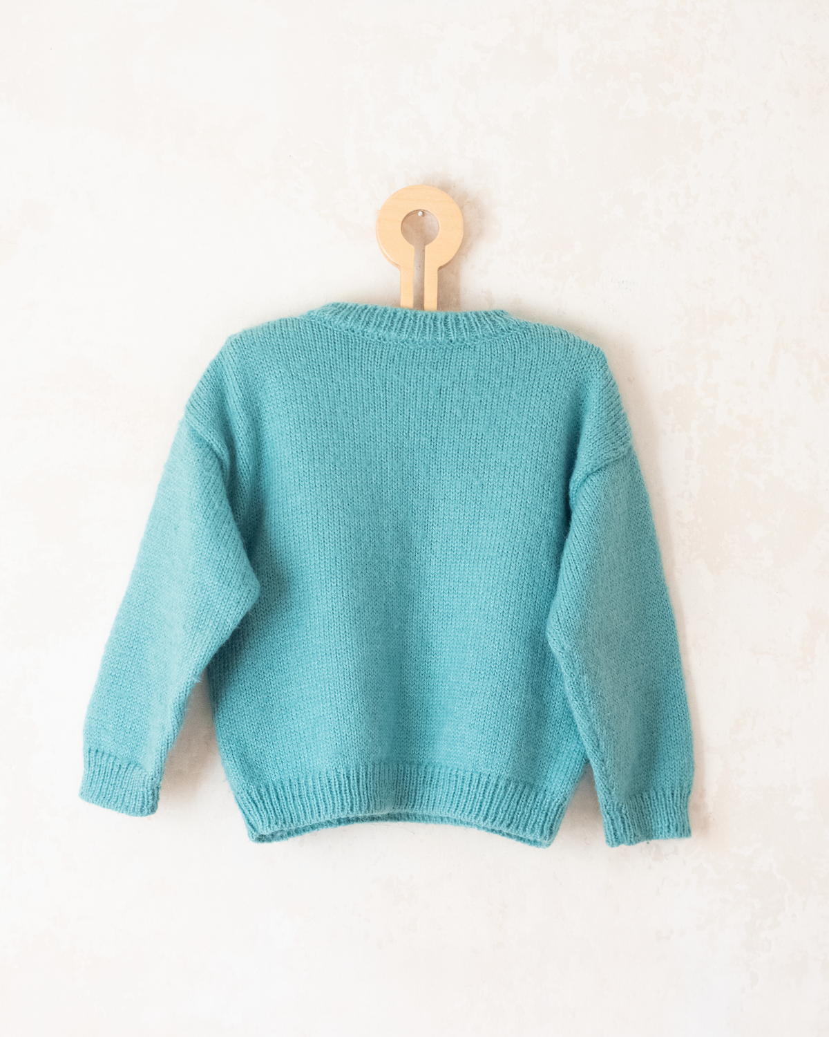 Turquoise sweater with Snow White | 3-4 years