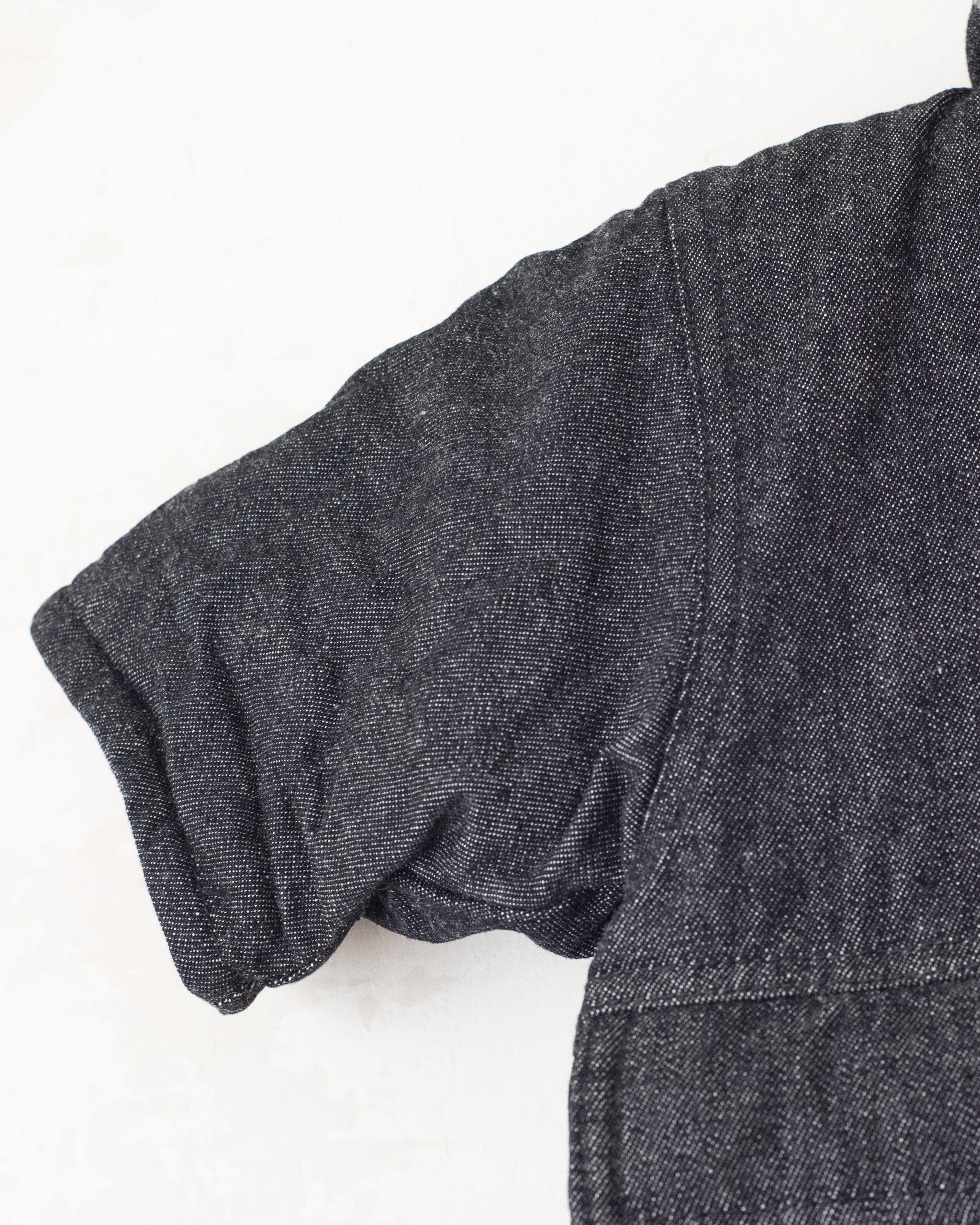 מעיל שחור עם המלך בבר גולש סקי | דד סטוק צרפתי | 3-6 חודשים