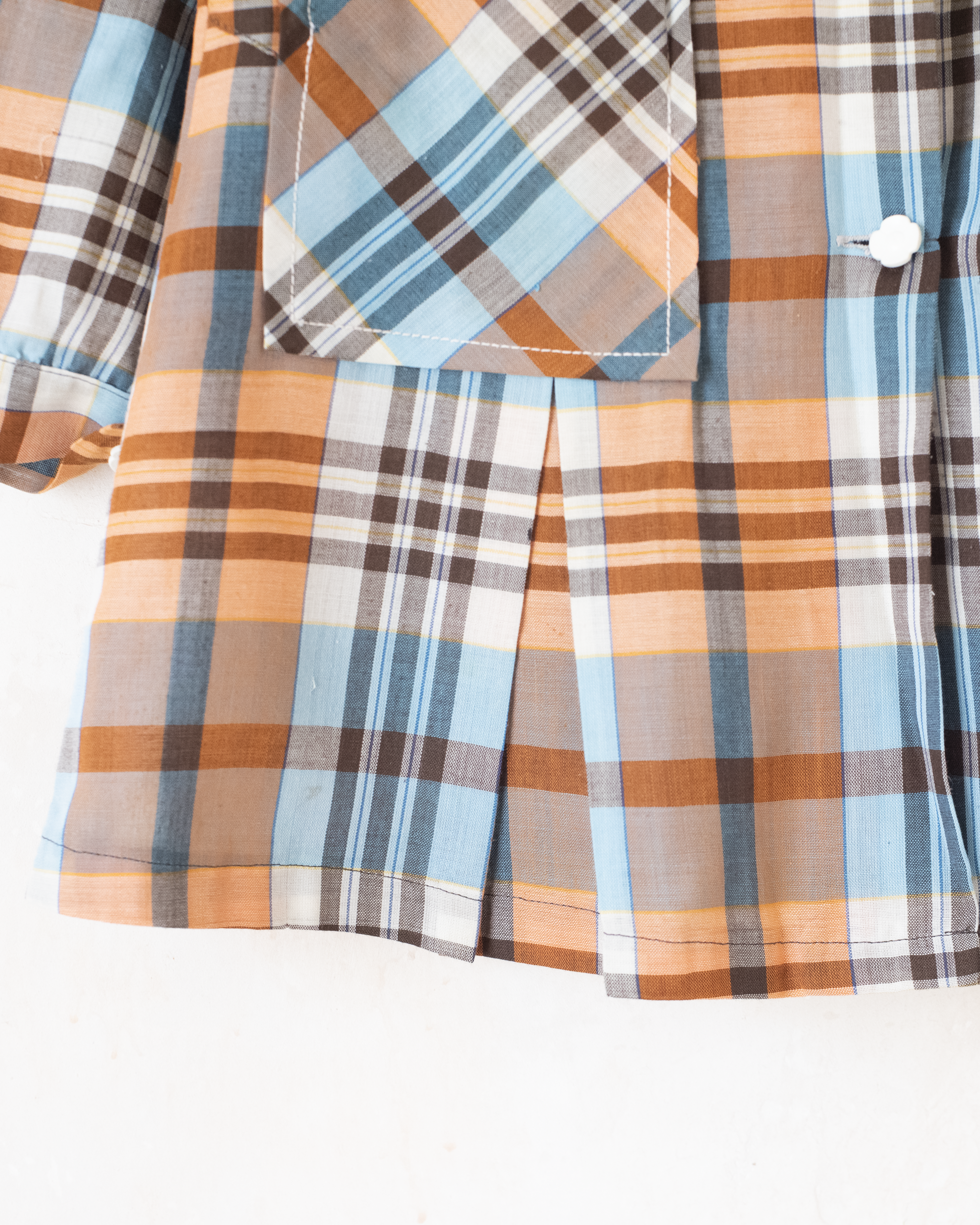 טוניקה משובצת מהסבנטיז | 6-7 שנים