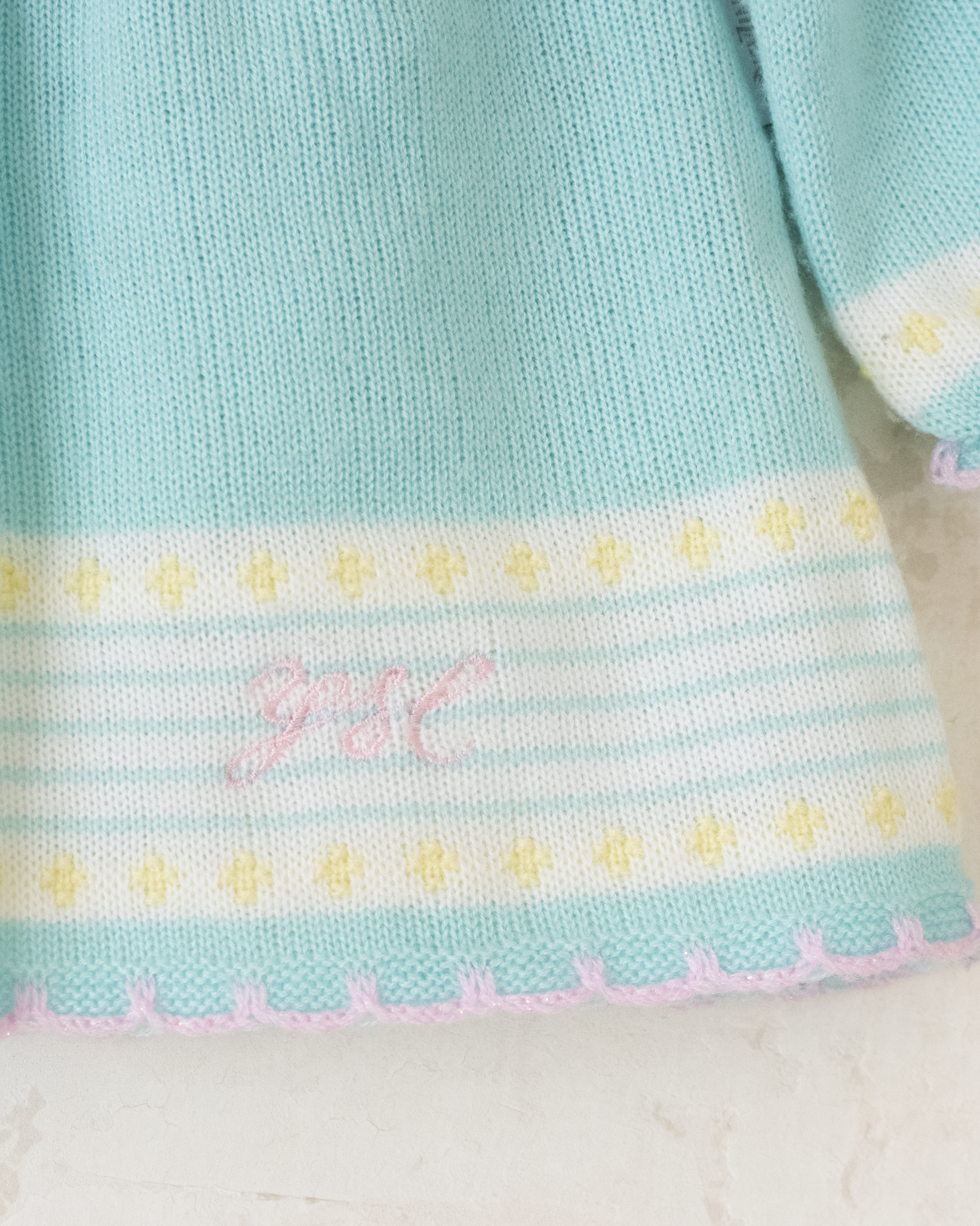 שמלת צמר מבית איב סאן לורן | 6-9 חודשים