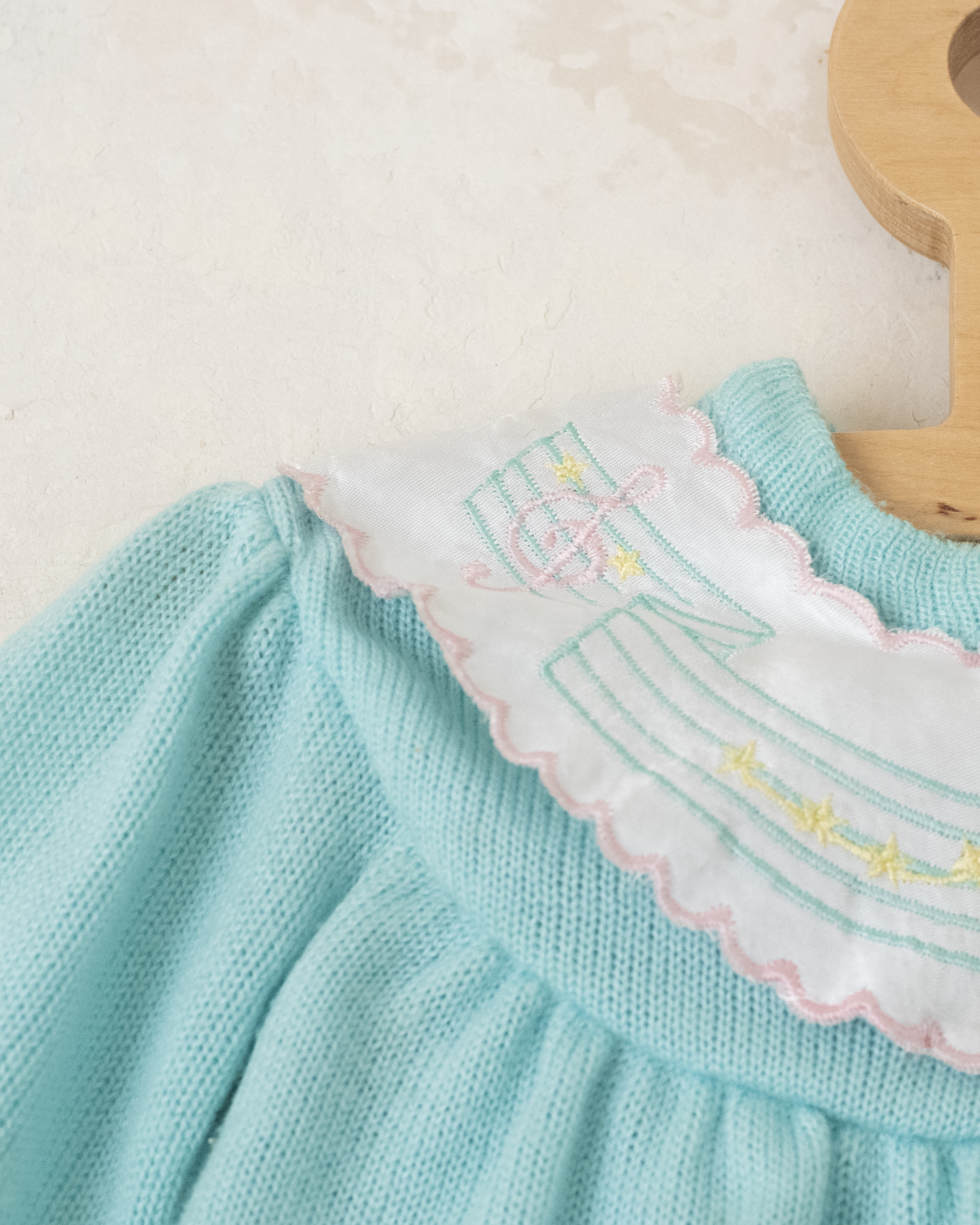 שמלת צמר מבית איב סאן לורן | 6-9 חודשים