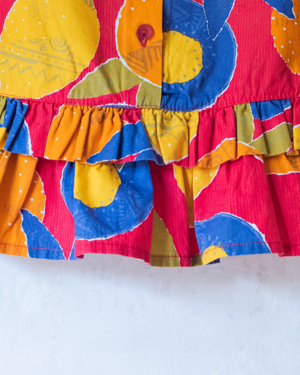 Colorful fruit shirt from the 80s | 8-9 years