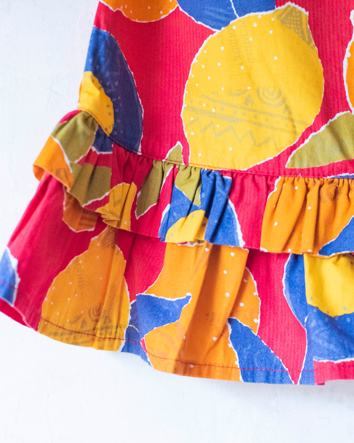 Colorful fruit shirt from the 80s | 8-9 years
