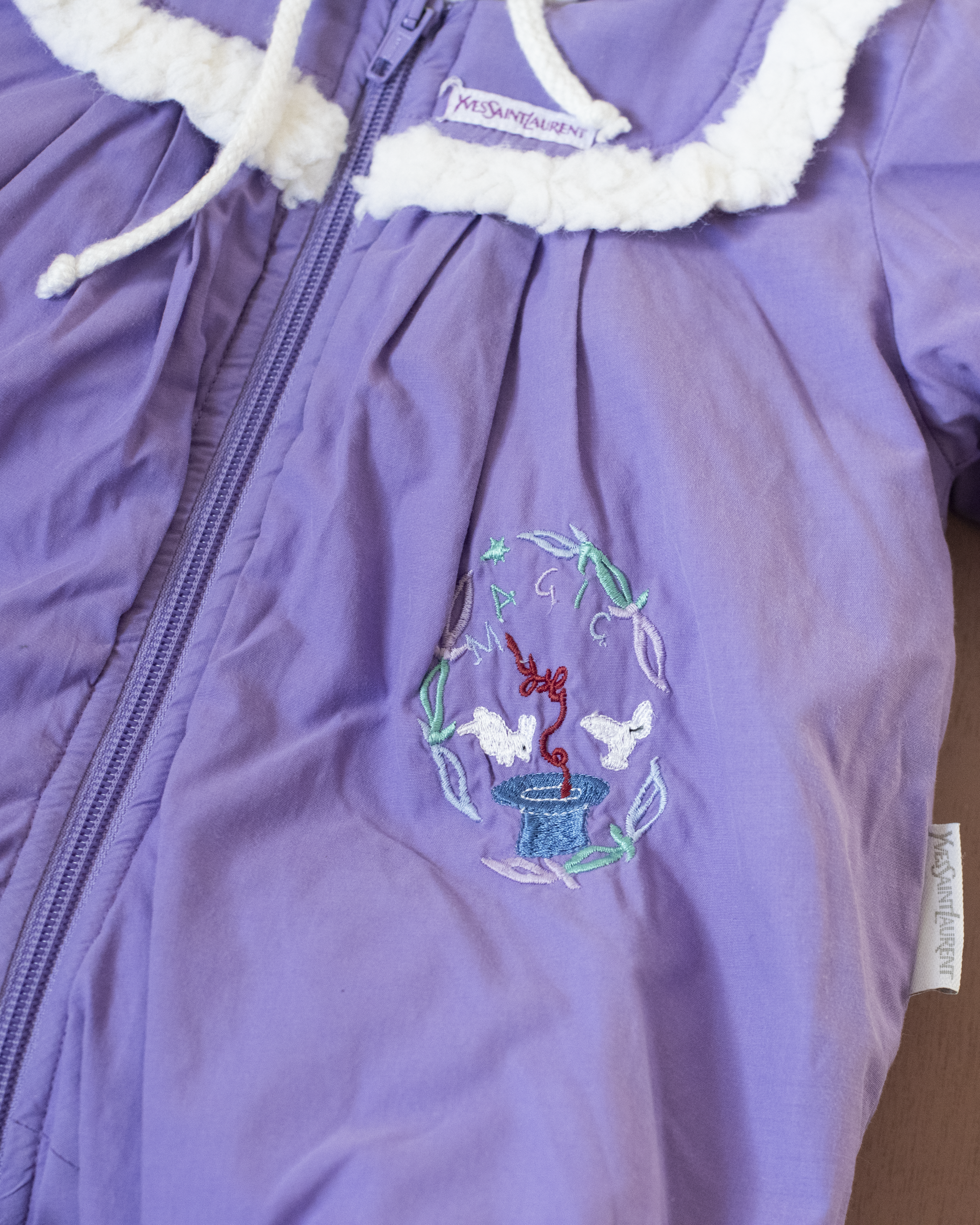 חרמונית וינטג׳ סגולה מבית איב סאן לורן | 3-6 חודשים