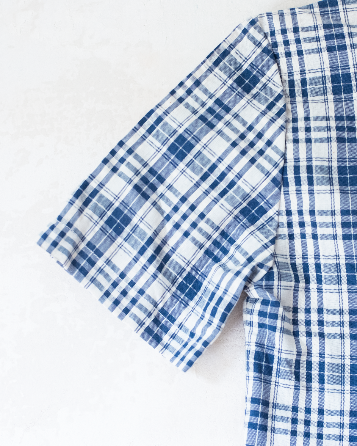 Plaid button-down shirt | Dead stock from Austria | 4-5 years