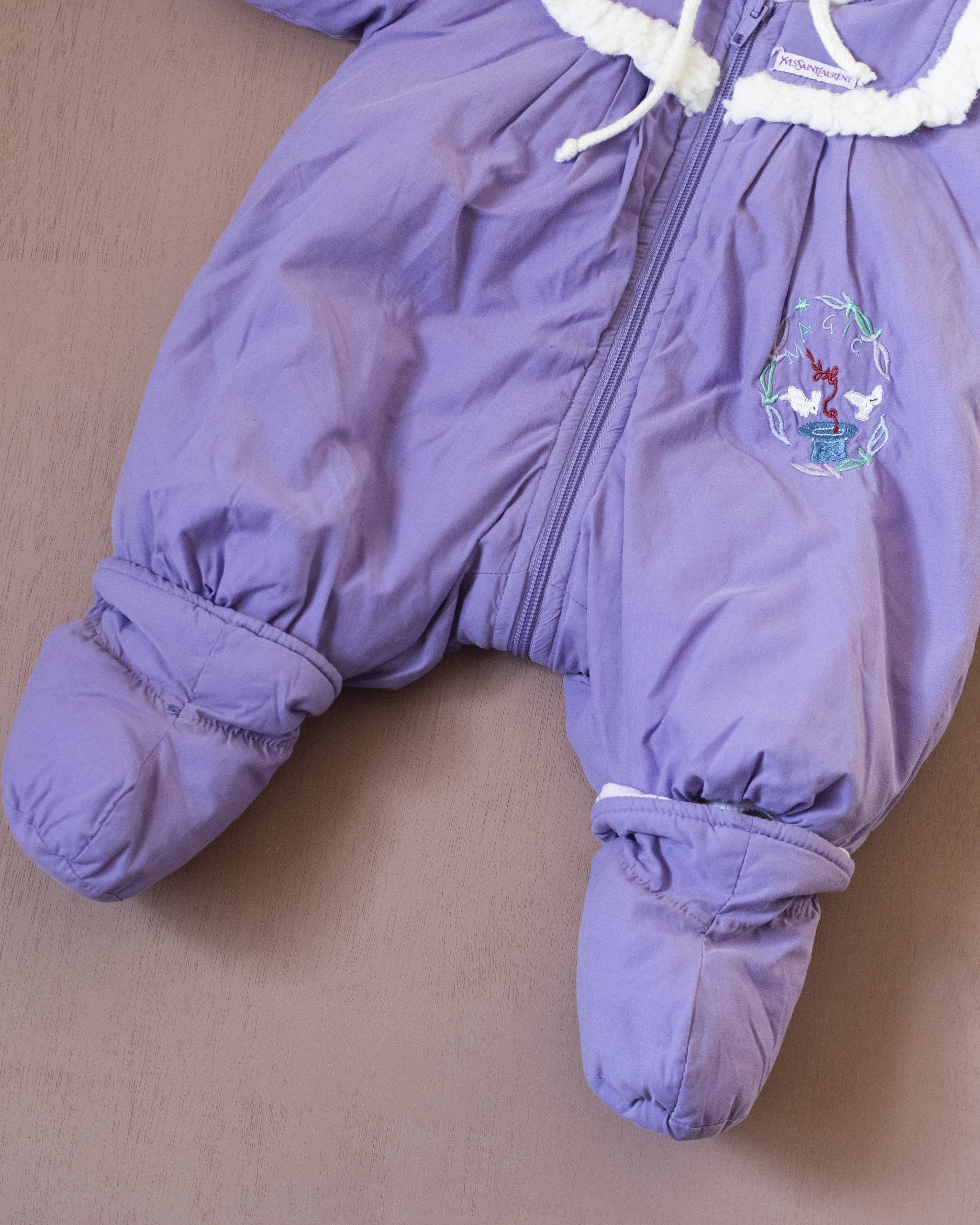 חרמונית וינטג׳ סגולה מבית איב סאן לורן | 3-6 חודשים