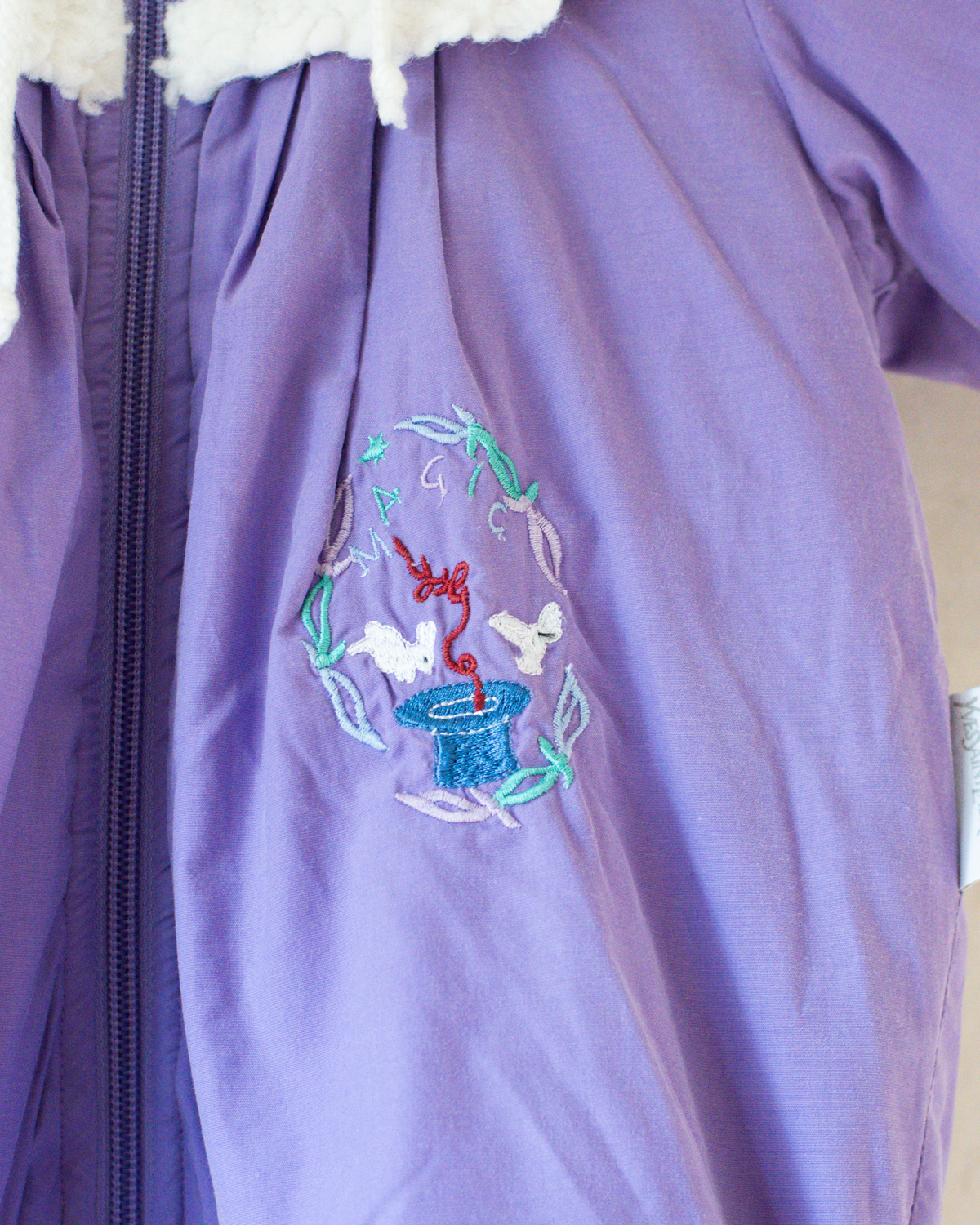 Vintage purple snowsuit by Yves Saint Laurent | 3-6 months