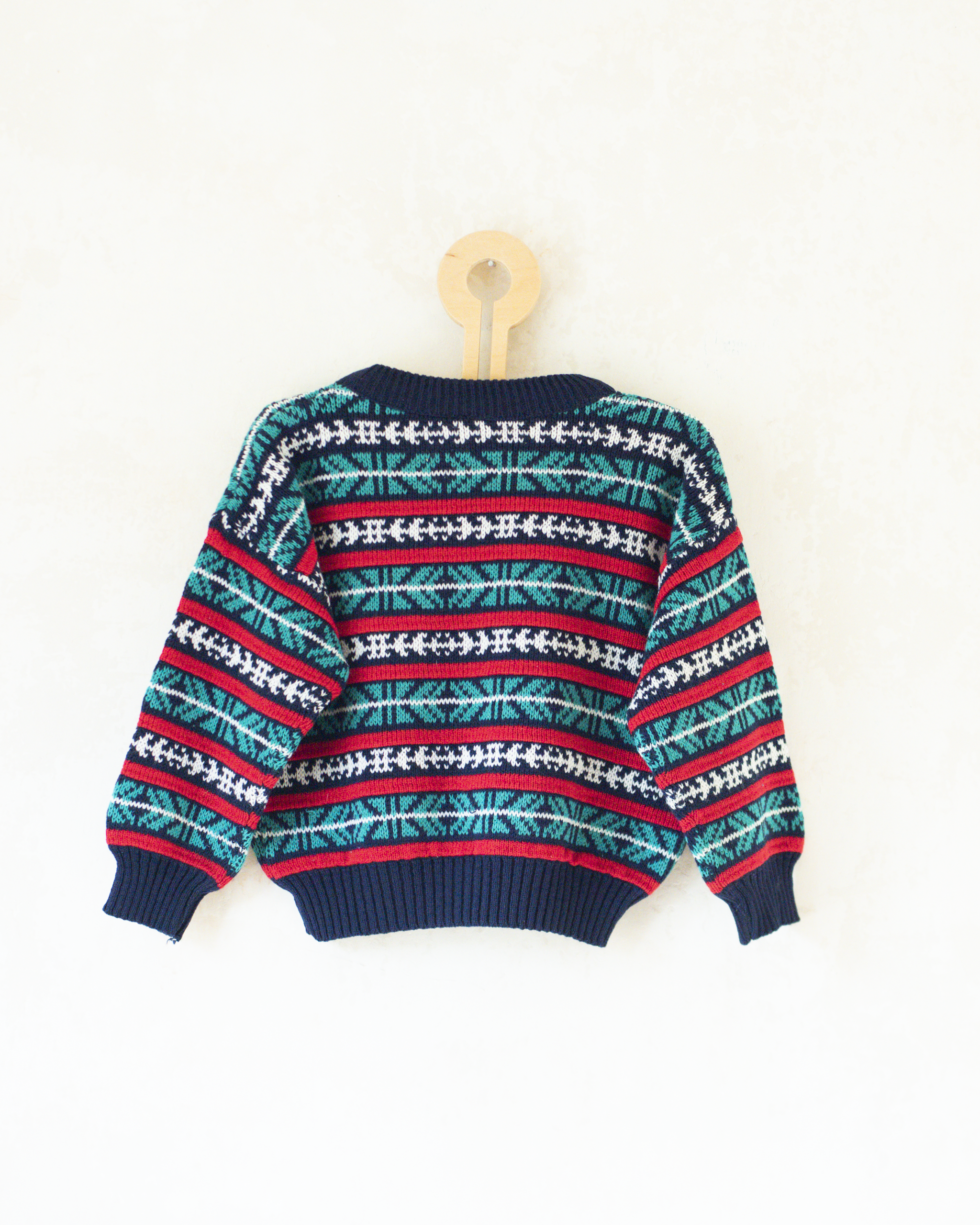 סוודר פסים צבעוניים | 3-4 שנים