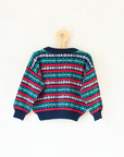סוודר פסים צבעוניים | 3-4 שנים