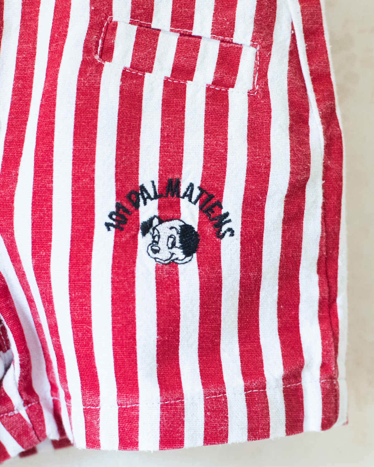Striped Overalls and 101 Dalmatians | 3-6 months