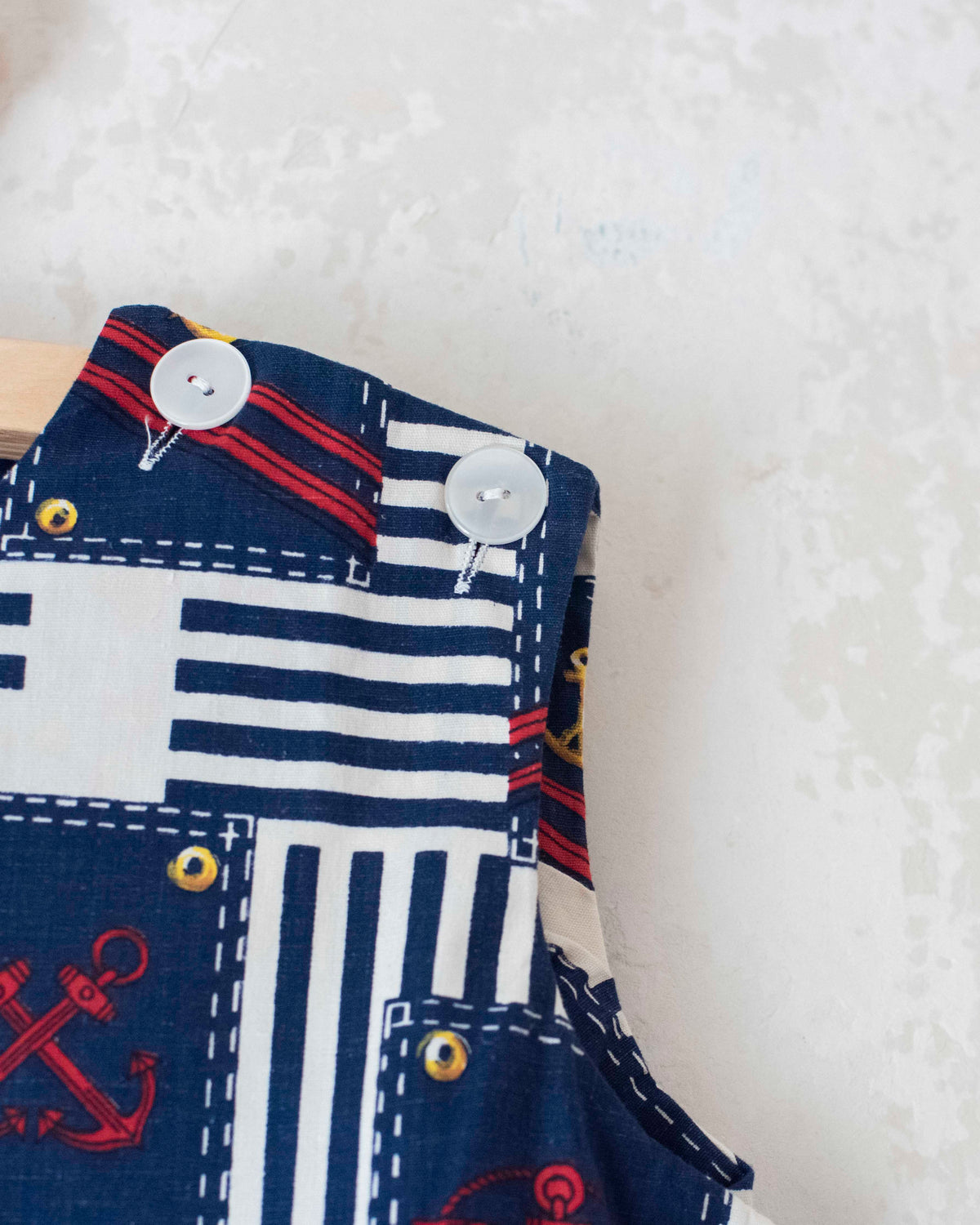 Sailor Dress | Deadstock from the 70s | 6-7 Years