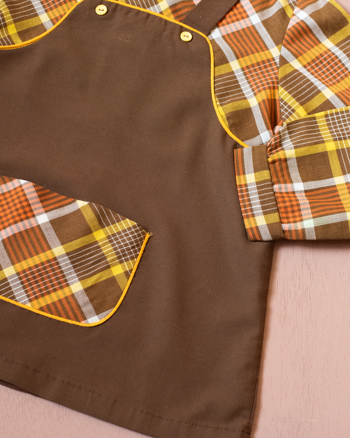 Checked French Shirt with Collar | 2-3 years