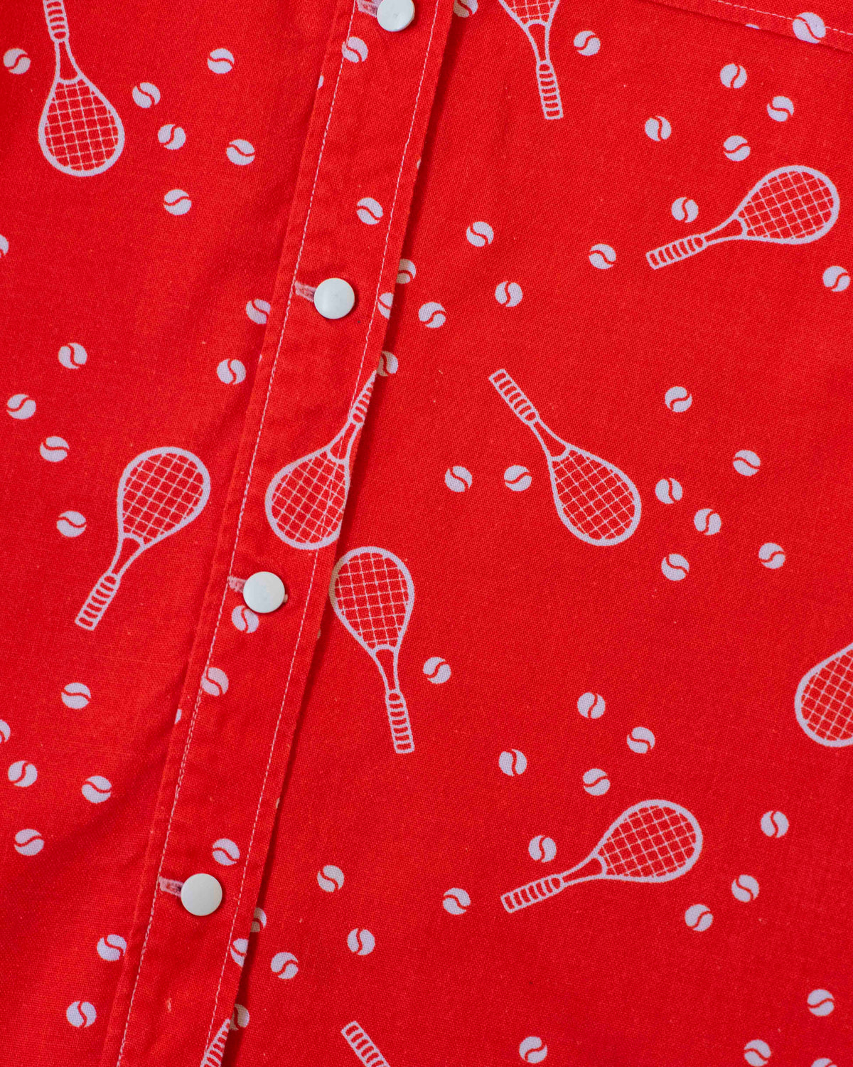 Red tennis dress from the sixties | 9-10 years