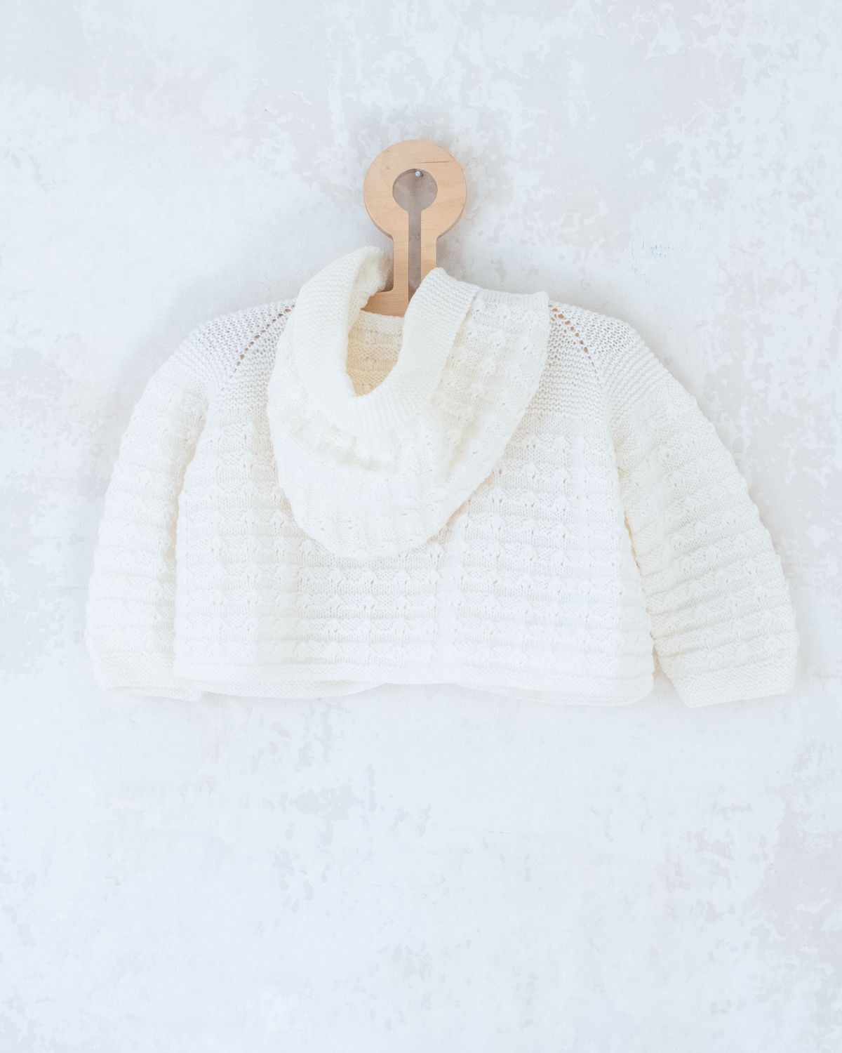 Knitted top with bunny buttons | 12-18 months