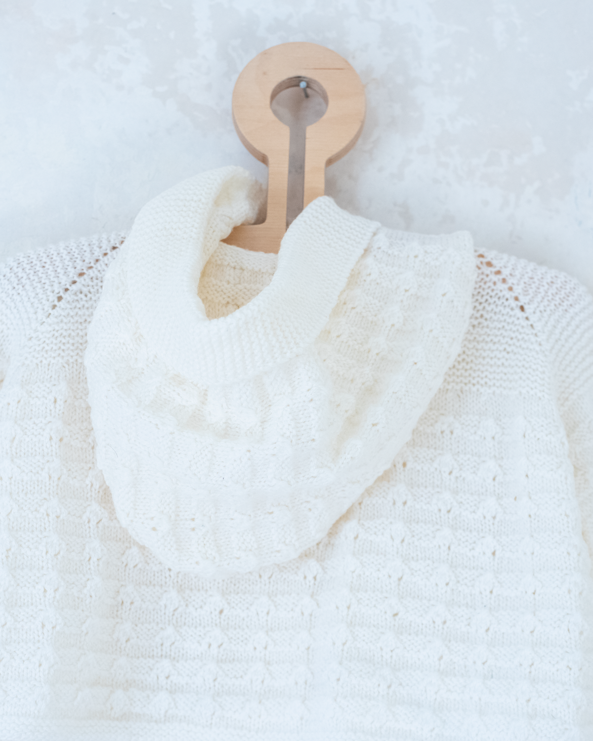Knitted top with bunny buttons | 12-18 months