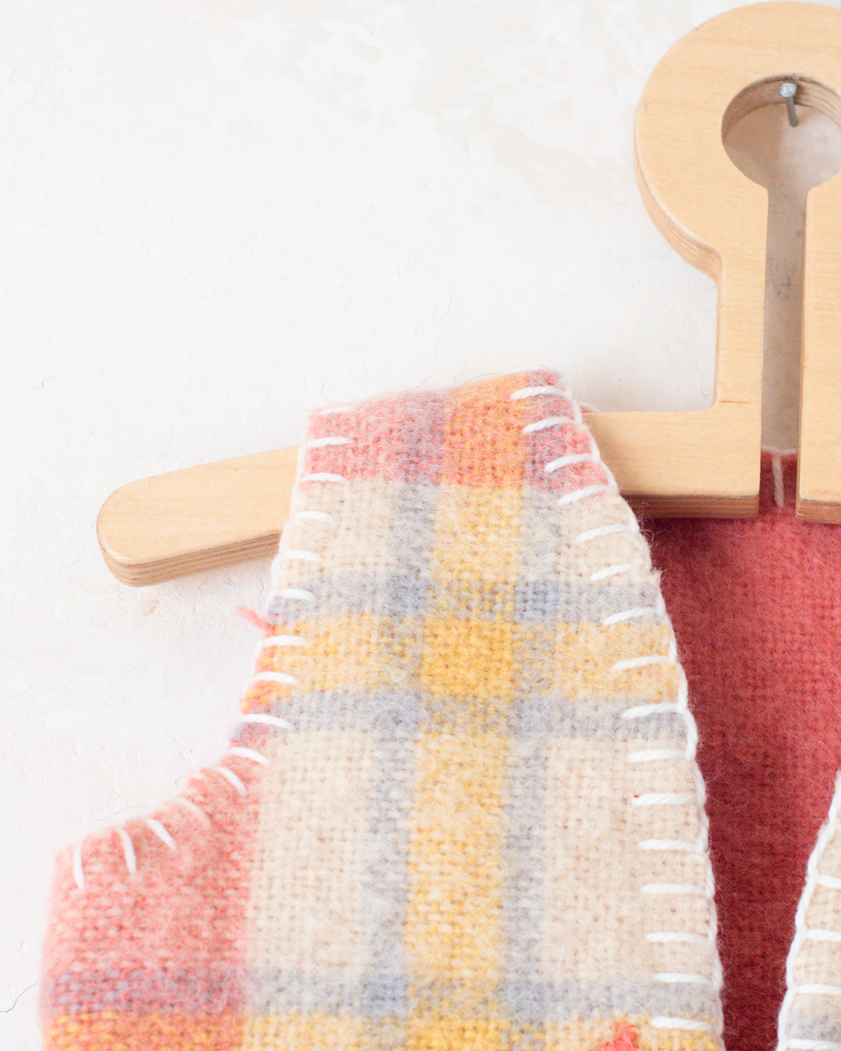 Pink Upcycled Wool Cardigan | 9-12 months