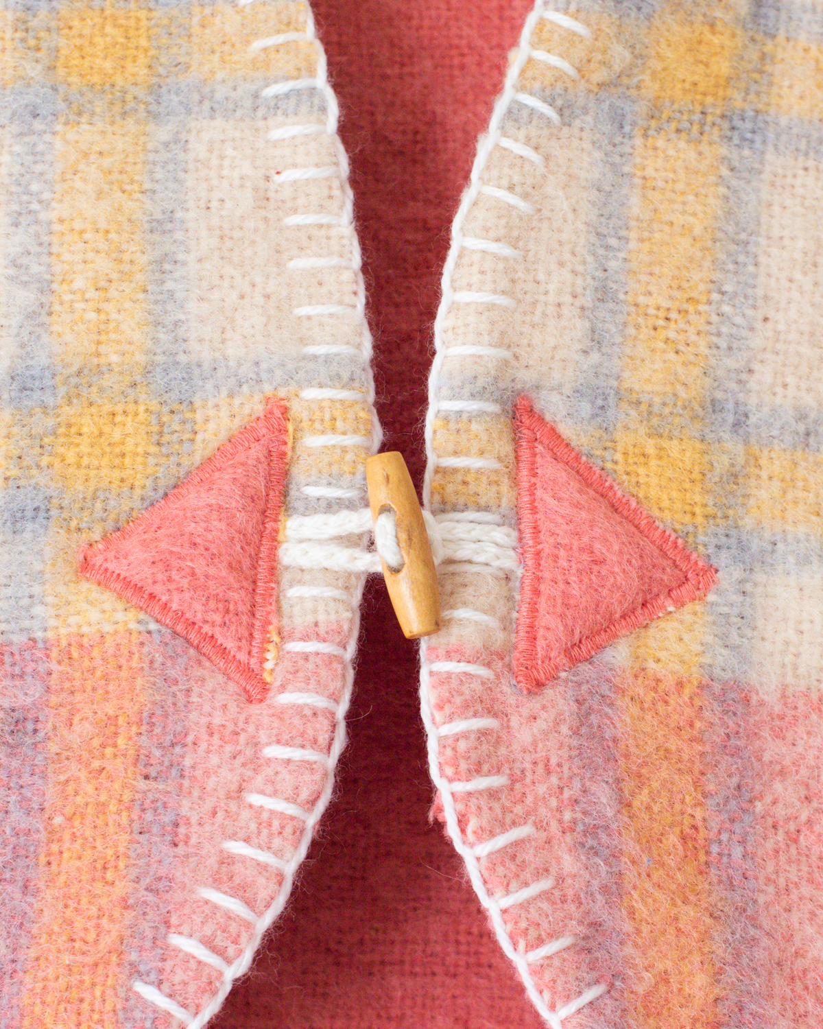 Pink Upcycled Wool Cardigan | 9-12 months