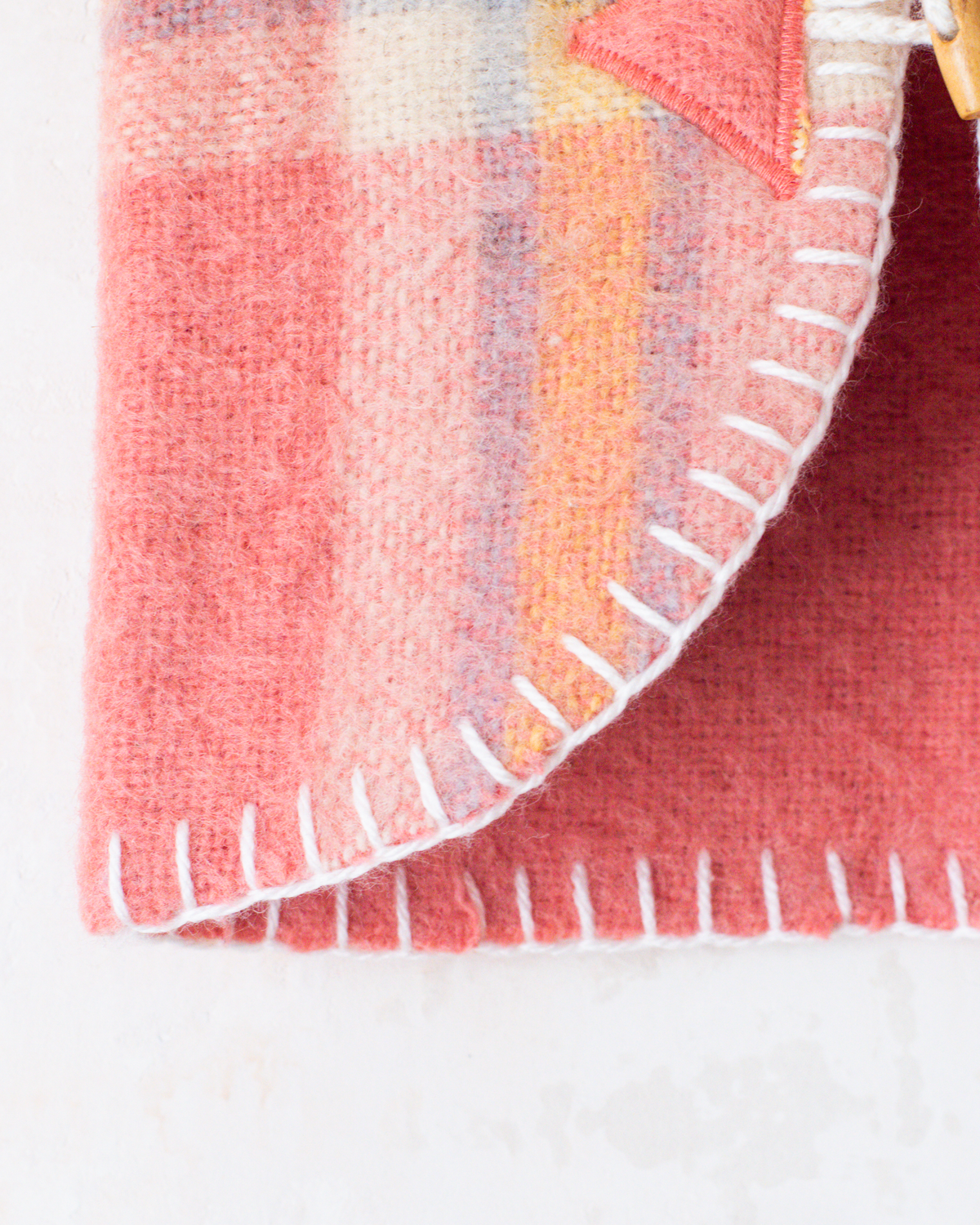 Pink Upcycled Wool Cardigan | 9-12 months