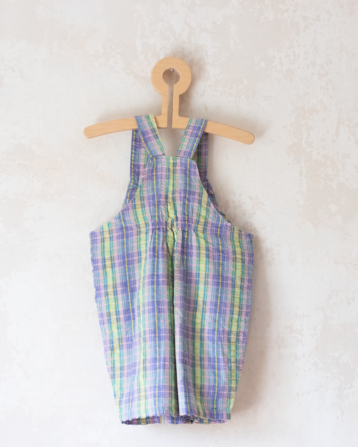Plaid Overalls | 9-12 Months