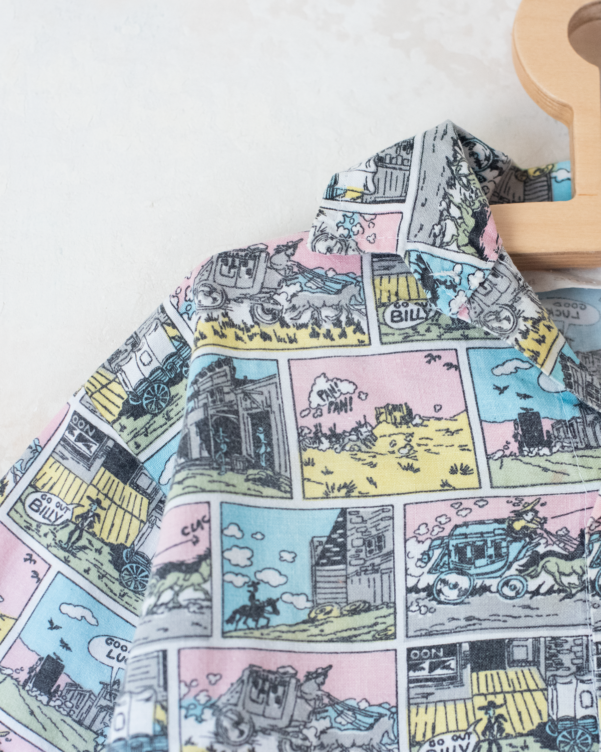 Comic Button-Up Shirt | 3-4 Years