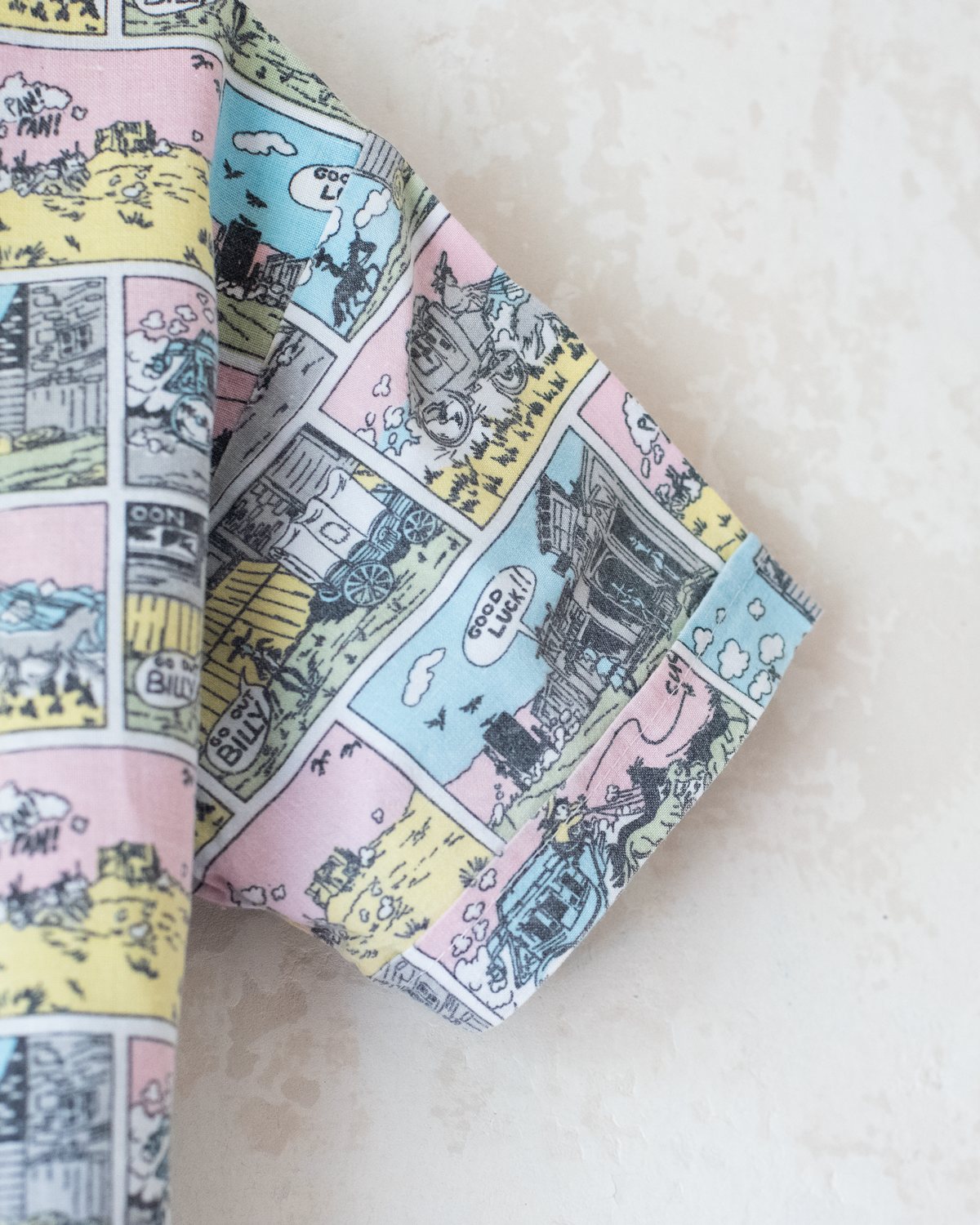 Comic Button-Up Shirt | 3-4 Years