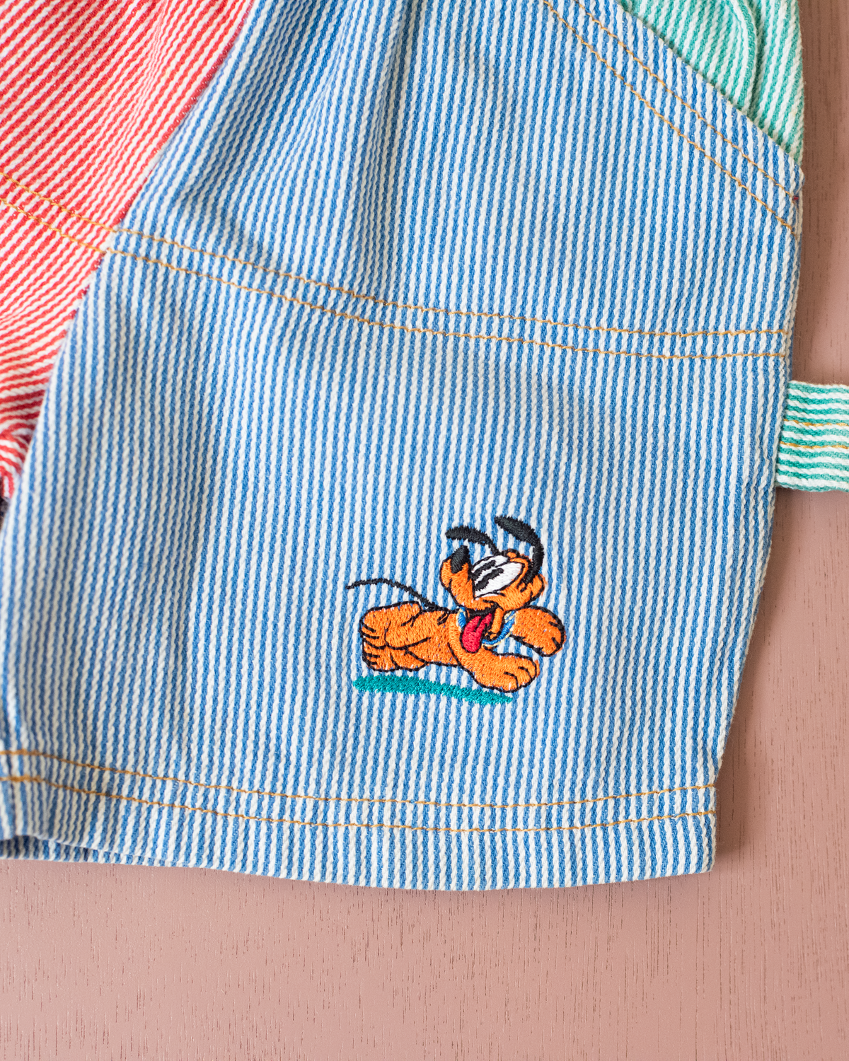 Disney striped and embroidered shorts | 18-24 months