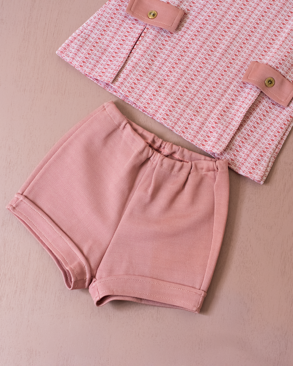 Pink French set from the 60s | 3-4 years