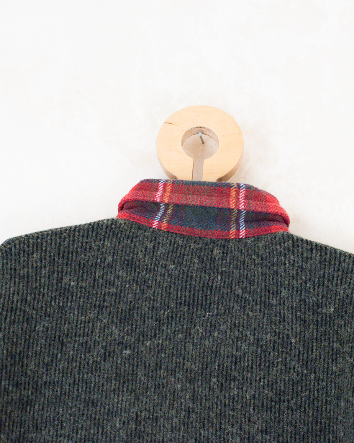 Checked shirt with Tintin wool and embroidery | 5-6 years