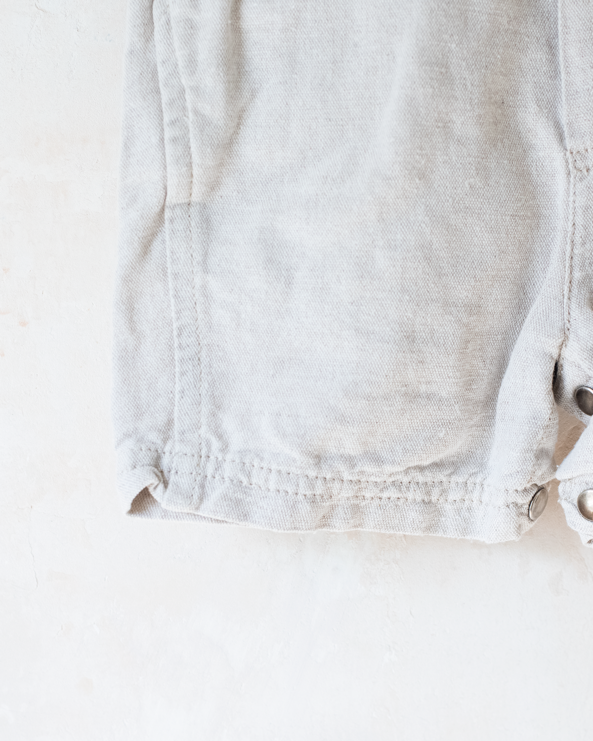 Linen overalls with King Bebar embroidery | 9-12 months
