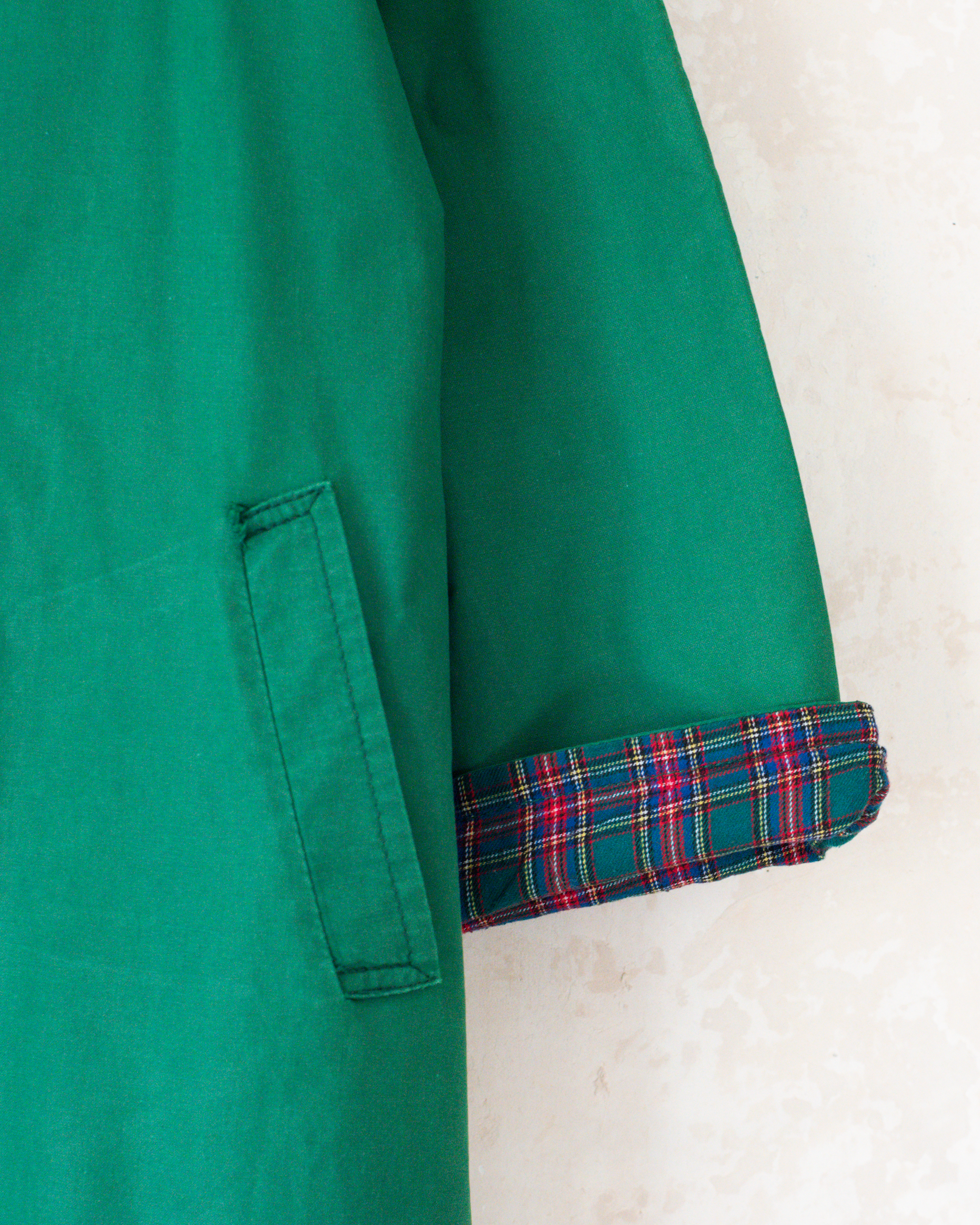 טרנץ׳ ירוק עם משבצות | 4-5 שנים