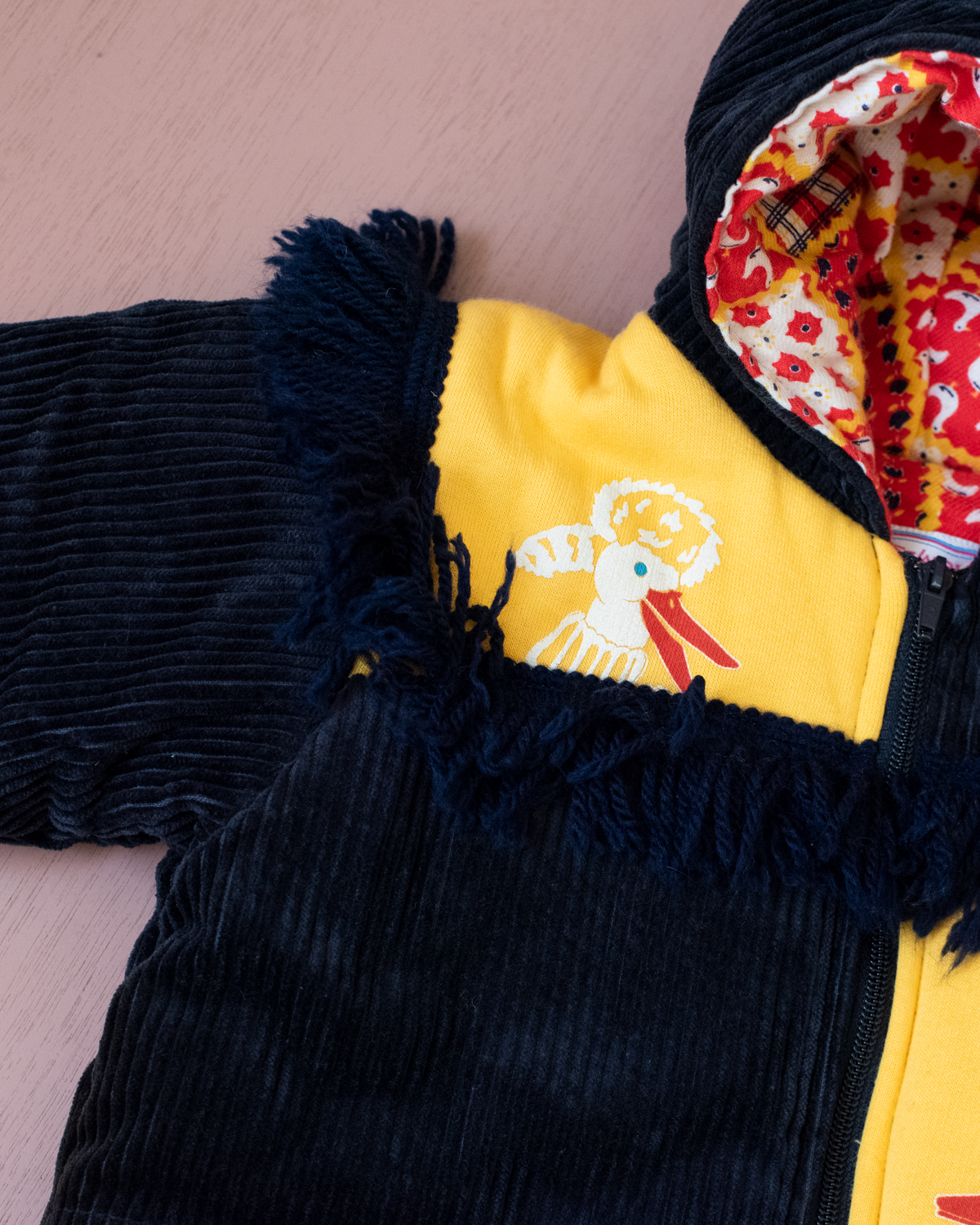 Corduroy coat with ducks from Yves Saint Laurent | 6-9 months