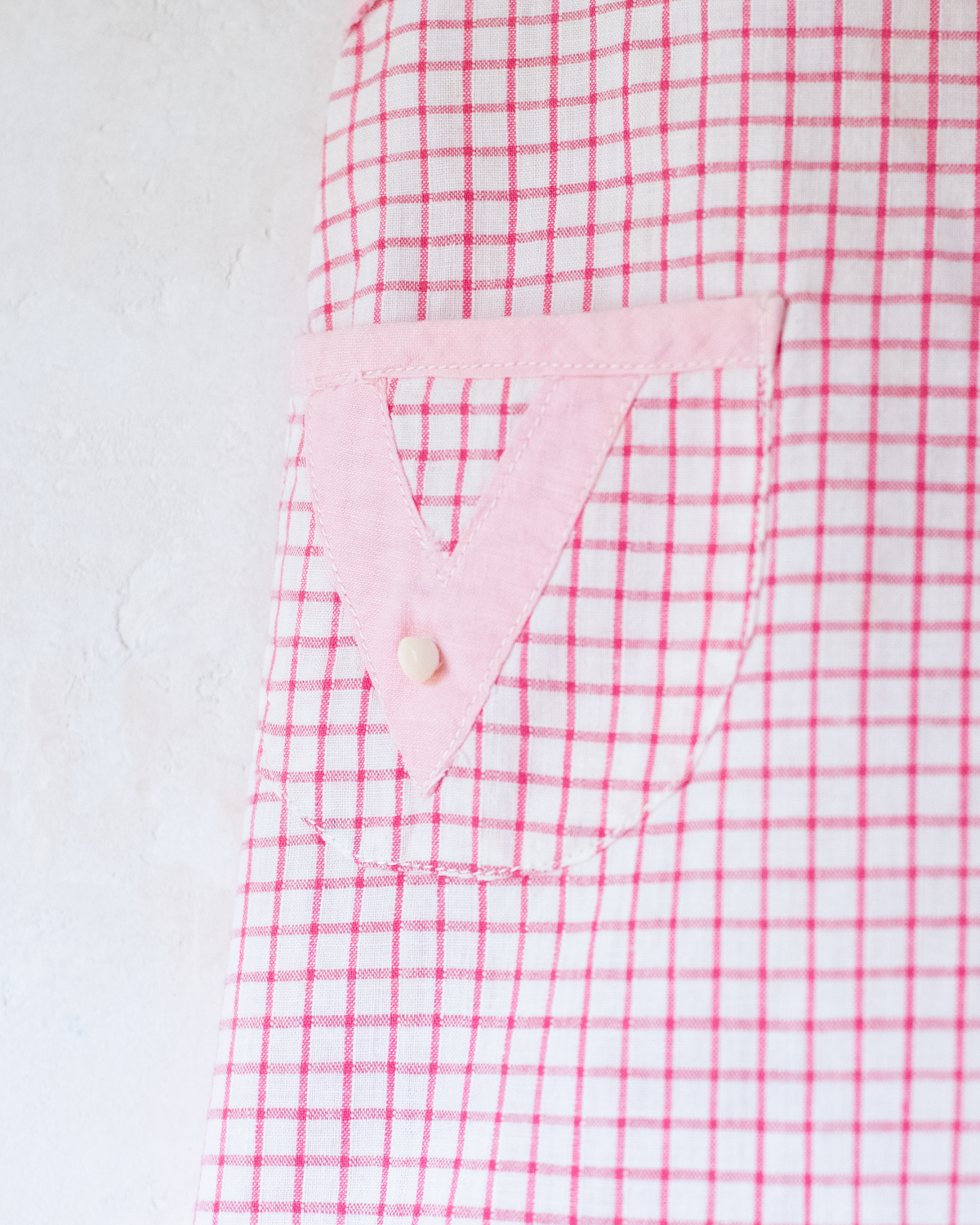 French Plaid Bib Tank Top | 12-18 Months