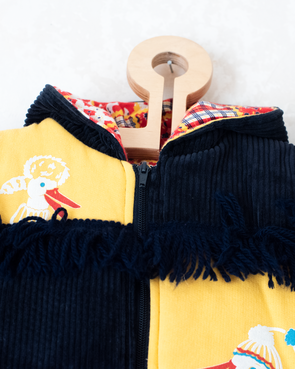 Corduroy coat with ducks from Yves Saint Laurent | 6-9 months