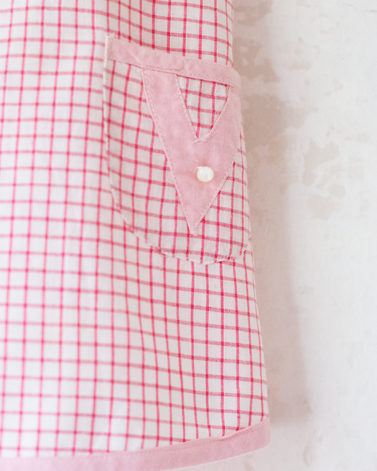 French Plaid Bib Tank Top | 12-18 Months