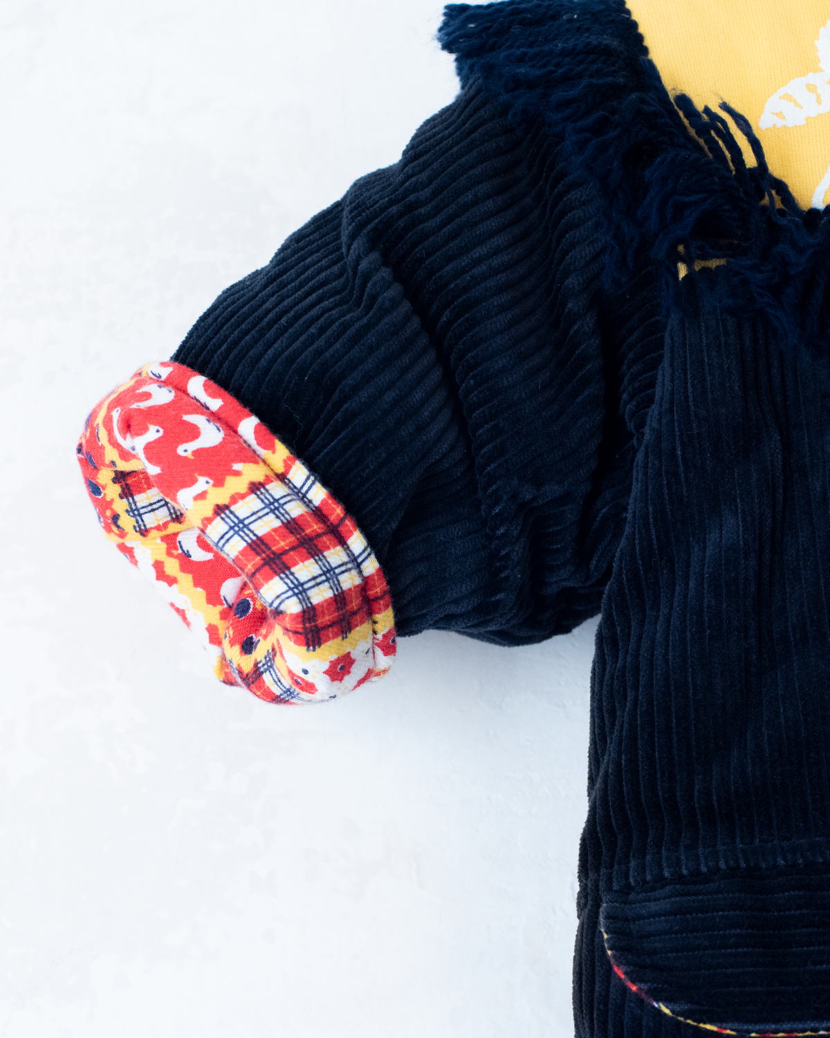 Corduroy coat with ducks from Yves Saint Laurent | 6-9 months